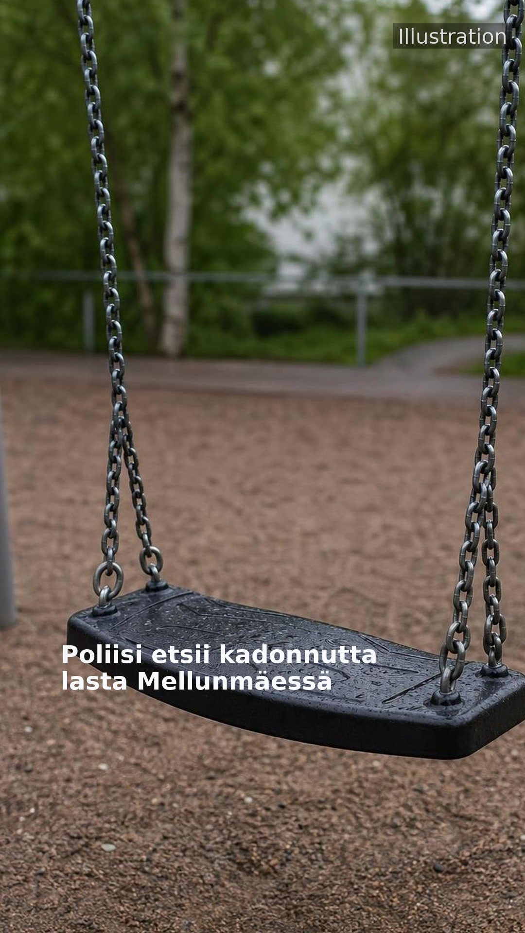 Poliisi etsii kadonnutta lasta Mellunmäessä