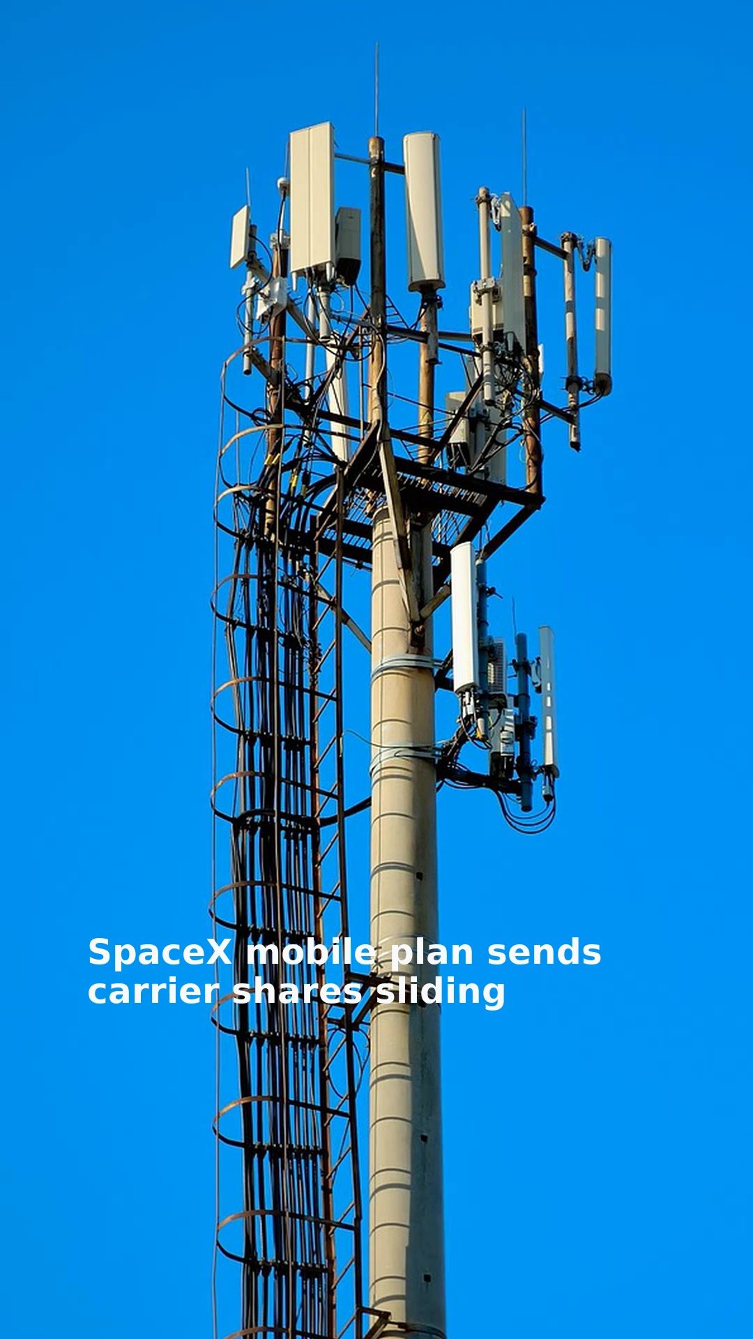 SpaceX mobile plan sends carrier shares sliding
