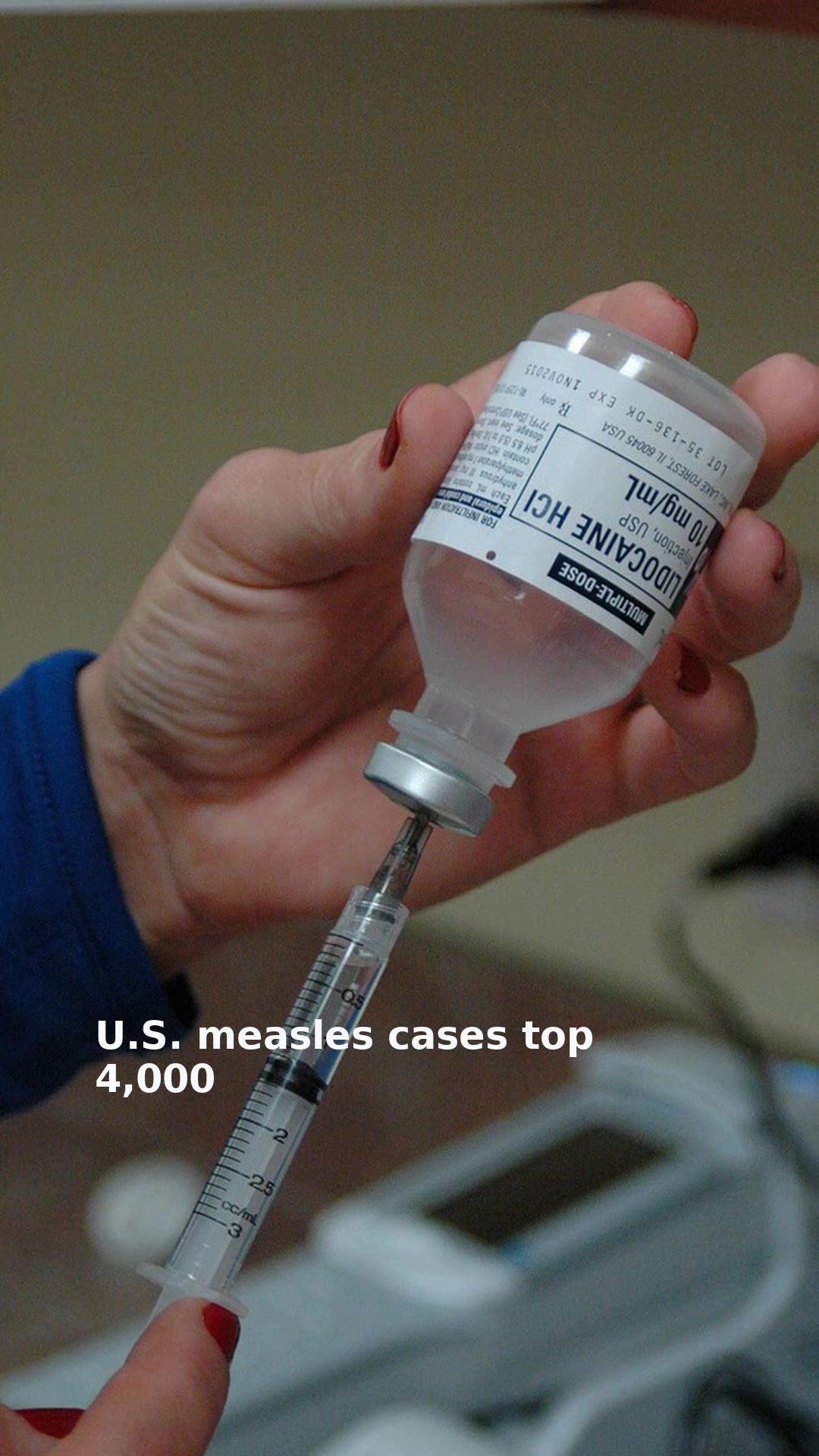 U.S. measles cases top 4,000