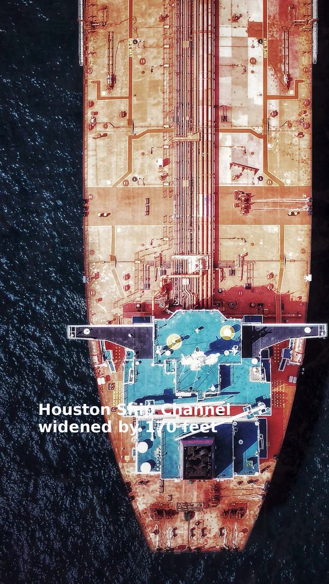 Houston Ship Channel widened by 170 feet