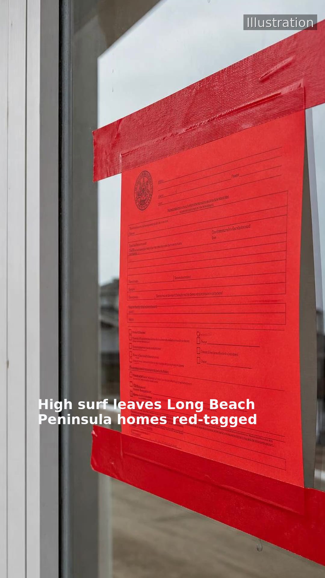 High surf leaves Long Beach Peninsula homes red-tagged