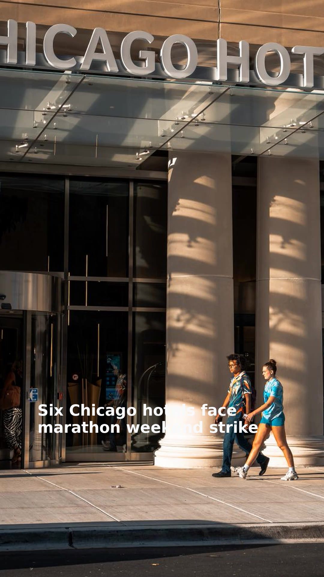 Six Chicago hotels face marathon weekend strike