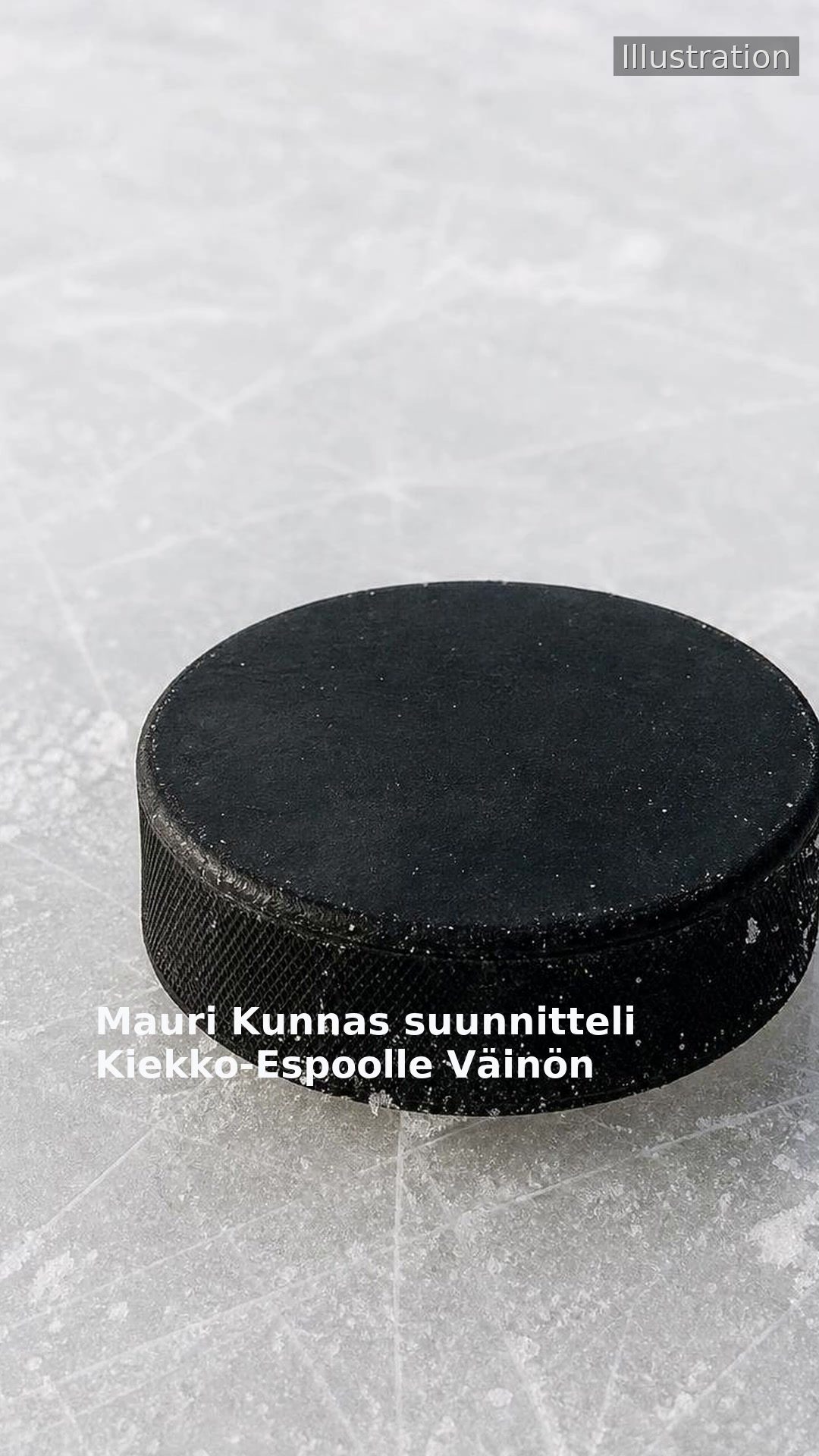 Mauri Kunnas suunnitteli Kiekko-Espoolle Väinön
