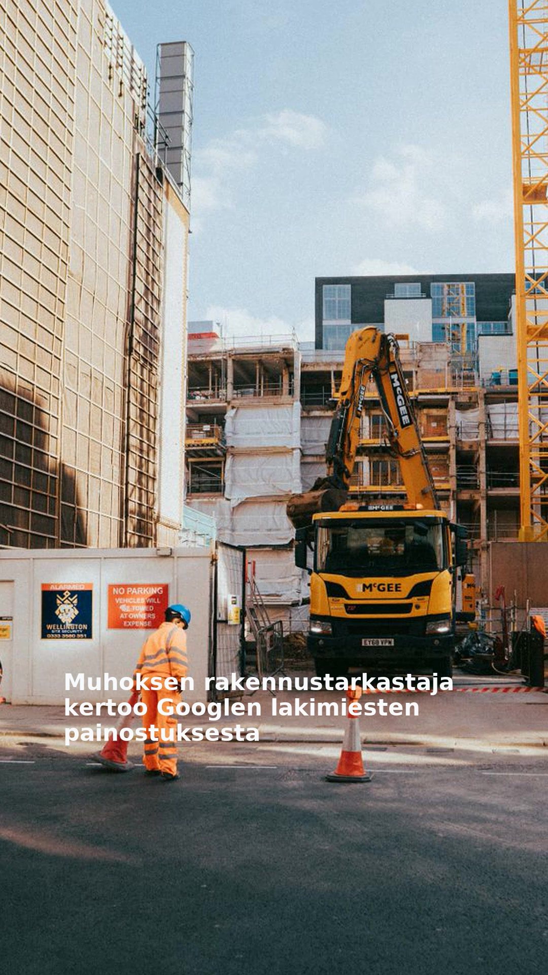 Muhoksen rakennustarkastaja kertoo Googlen lakimiesten painostuksesta
