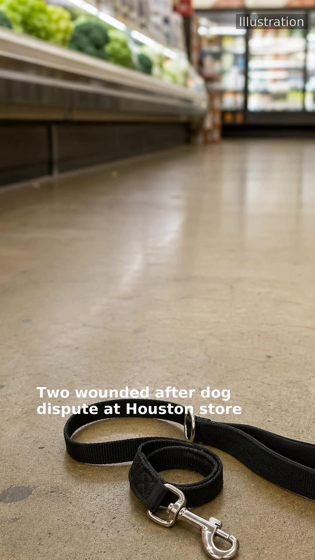 Two wounded after dog dispute at Houston store