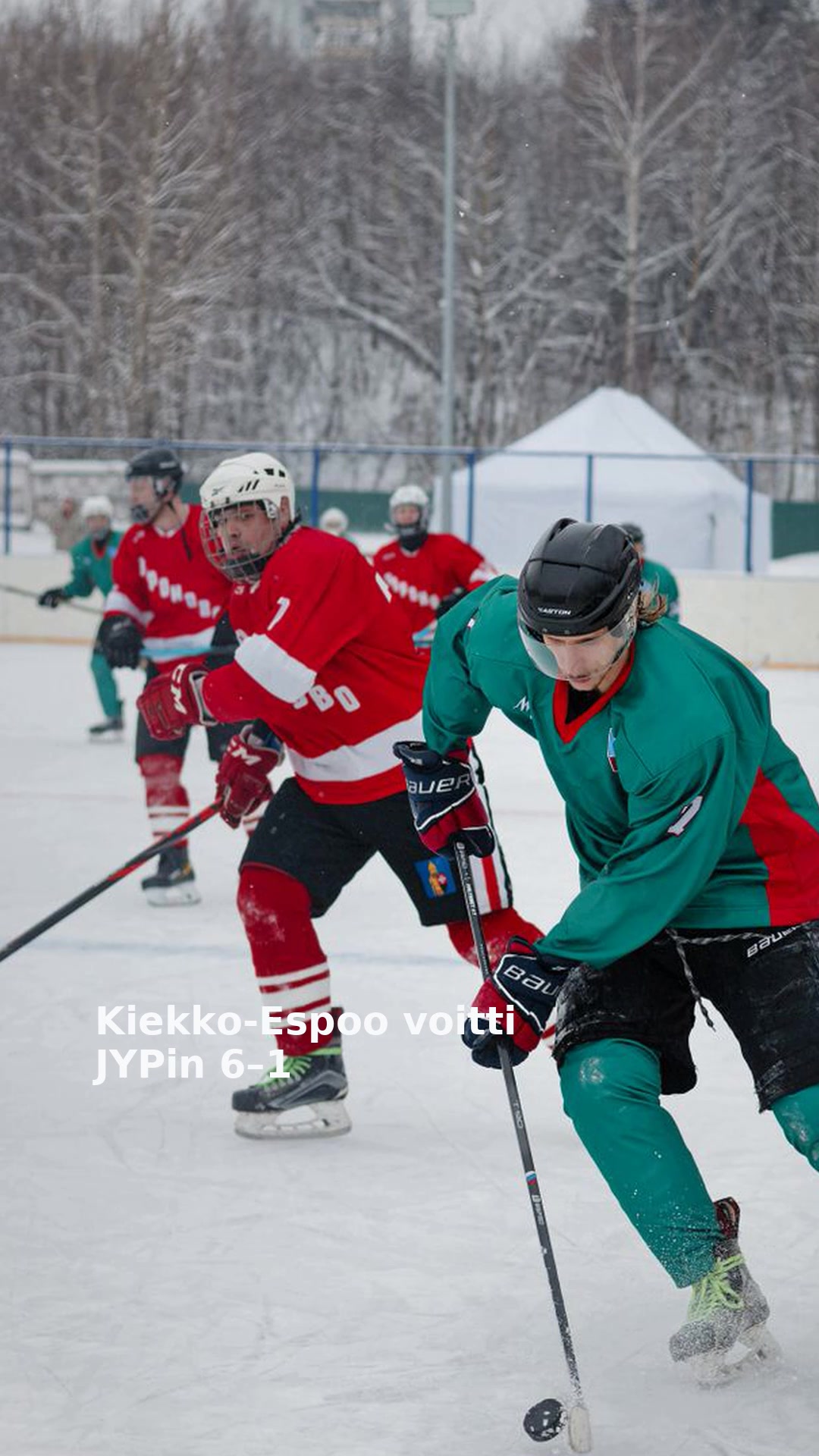 Kiekko-Espoo voitti JYPin 6–1