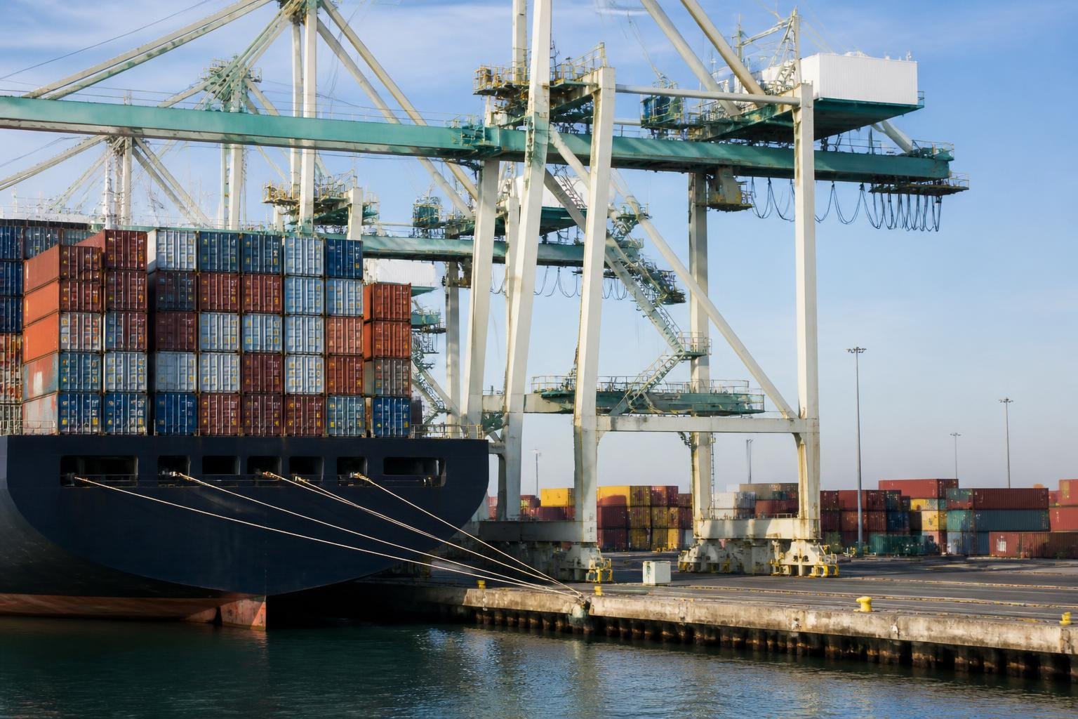 Los Angeles port reports record monthly cargo volume Los Angeles port reports record monthly cargo volume