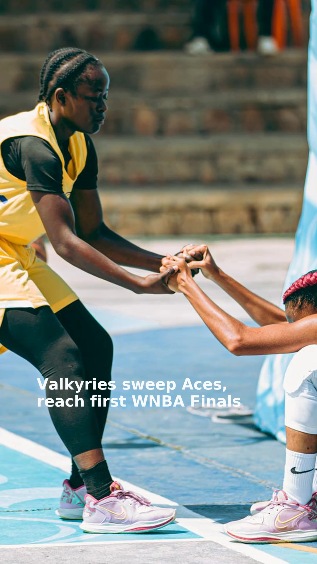 Valkyries sweep Aces, reach first WNBA Finals