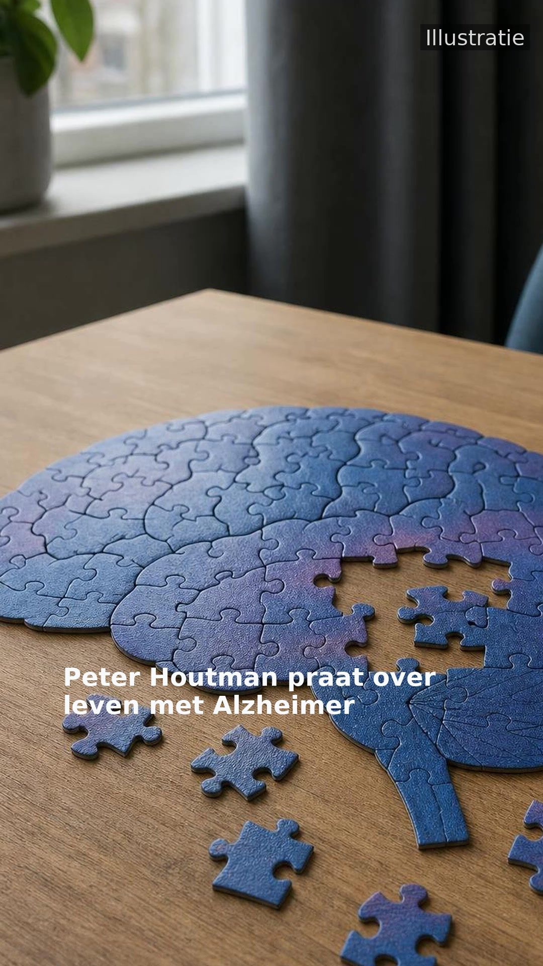 Peter Houtman praat over leven met Alzheimer