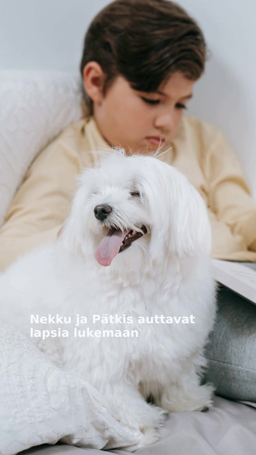 Nekku ja Pätkis auttavat lapsia lukemaan