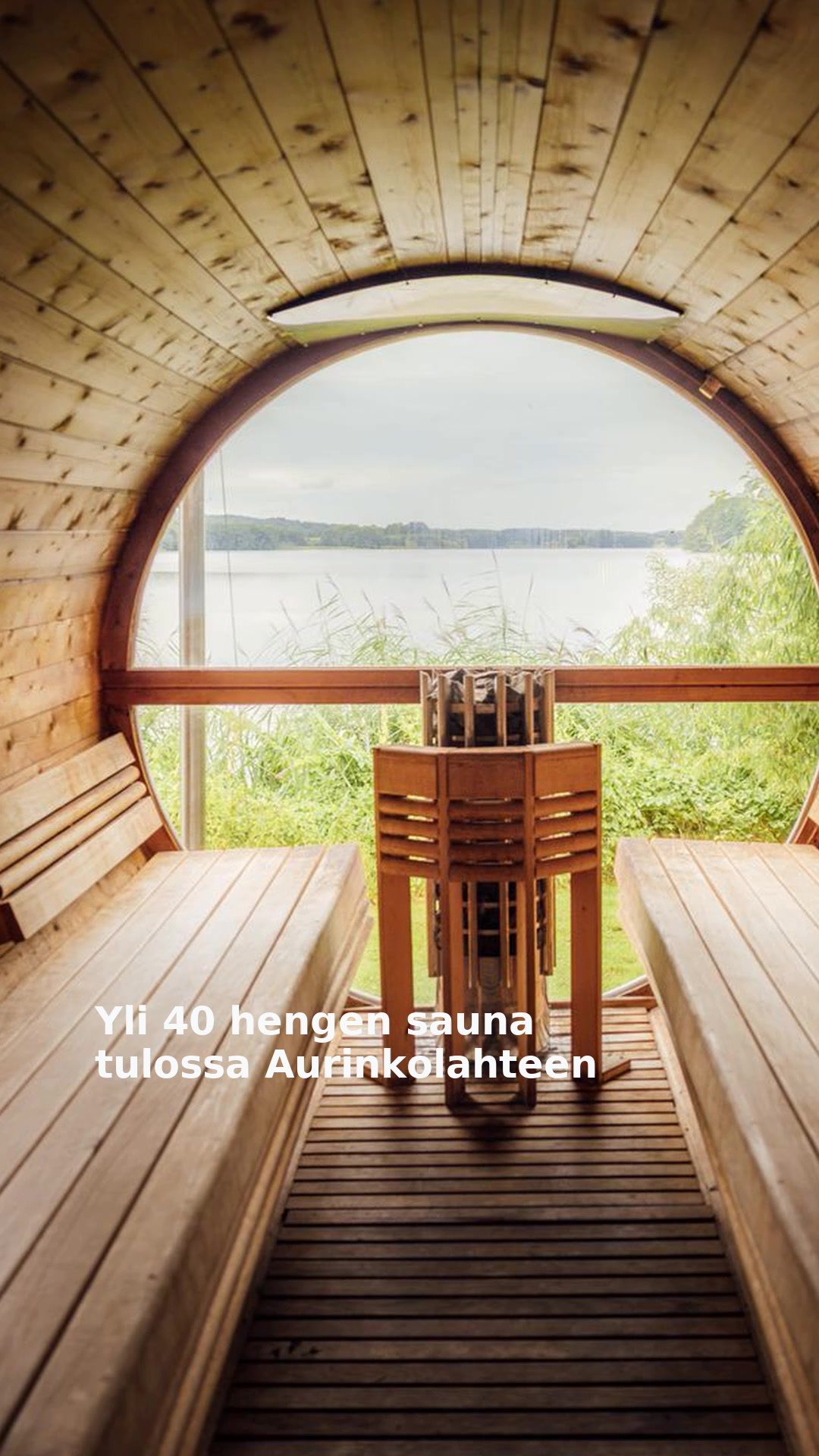Yli 40 hengen sauna tulossa Aurinkolahteen