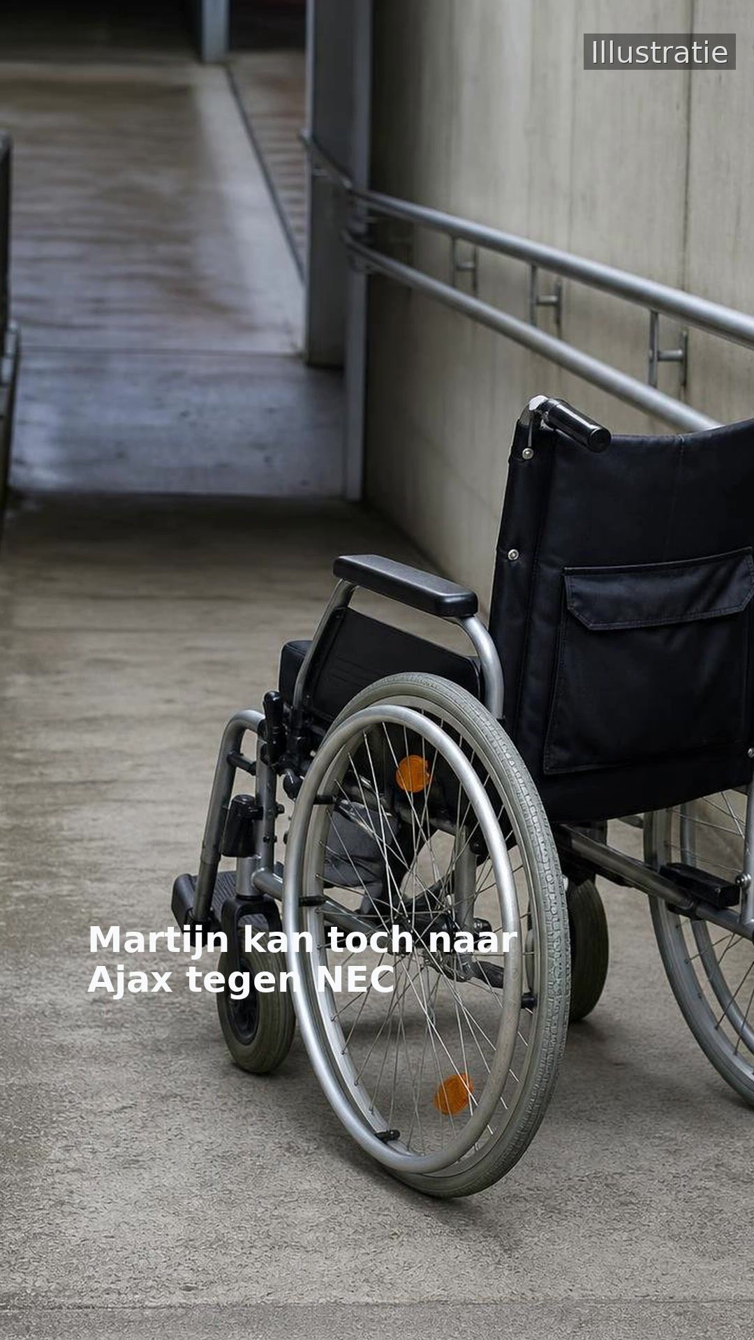 Martijn kan toch naar Ajax tegen NEC