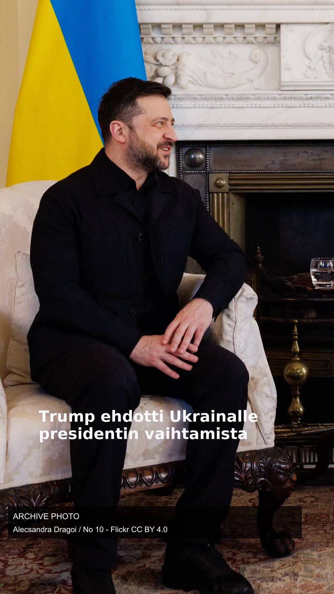 Trump ehdotti Ukrainalle presidentin vaihtamista