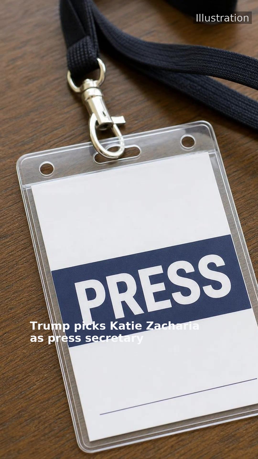 Trump picks Katie Zacharia as press secretary