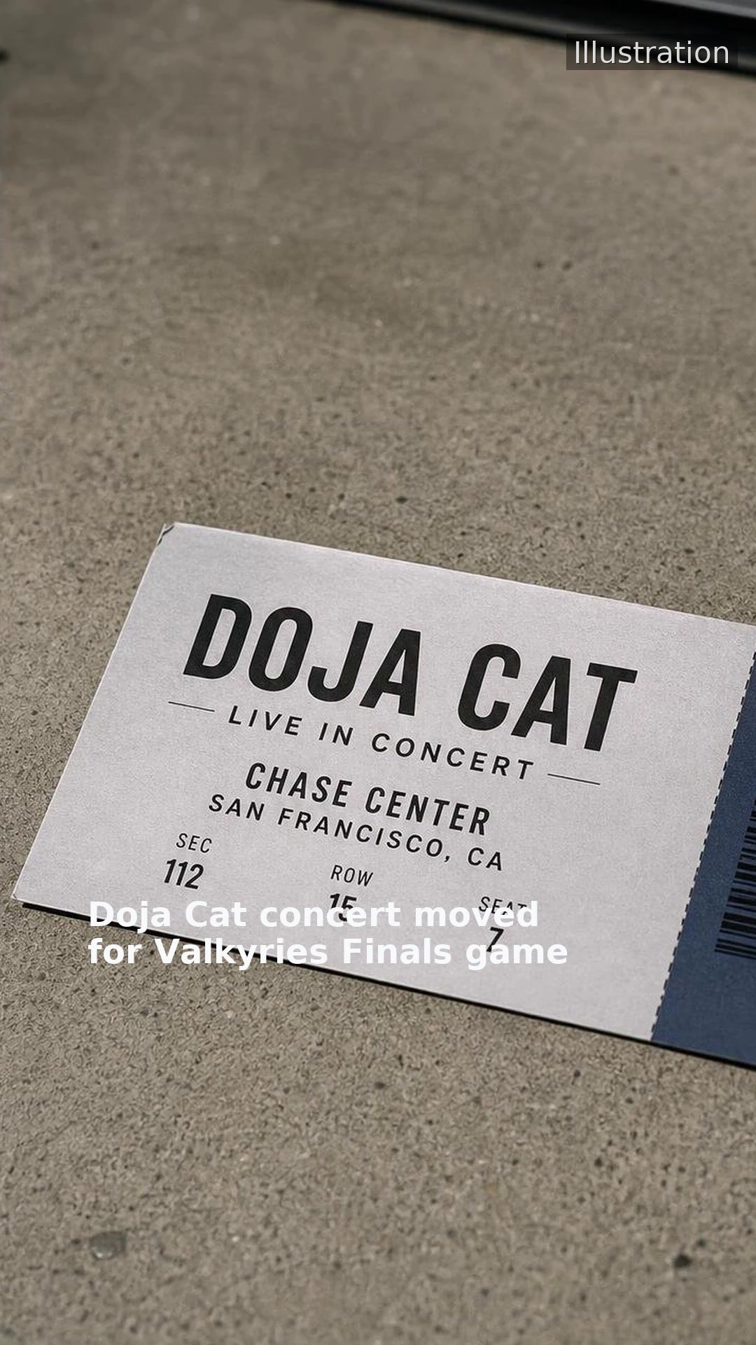 Doja Cat concert moved for Valkyries Finals game