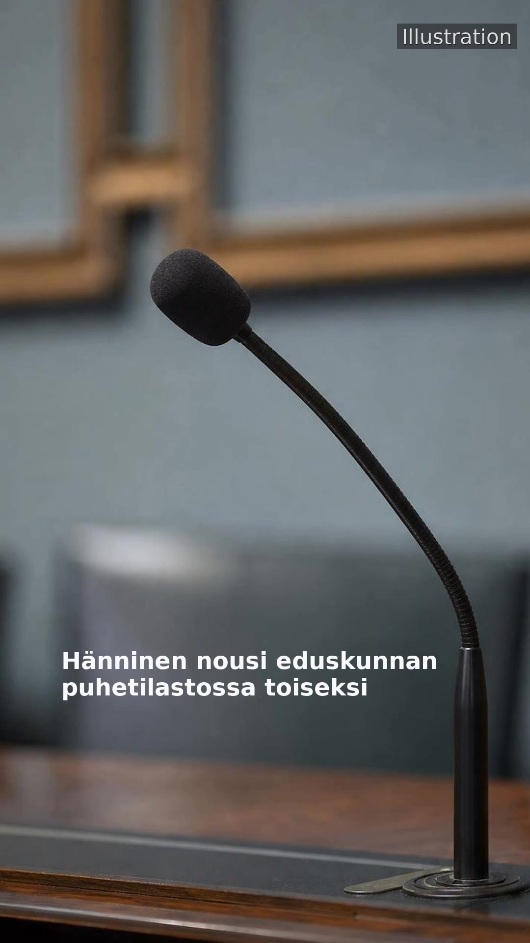 Hänninen nousi eduskunnan puhetilastossa toiseksi