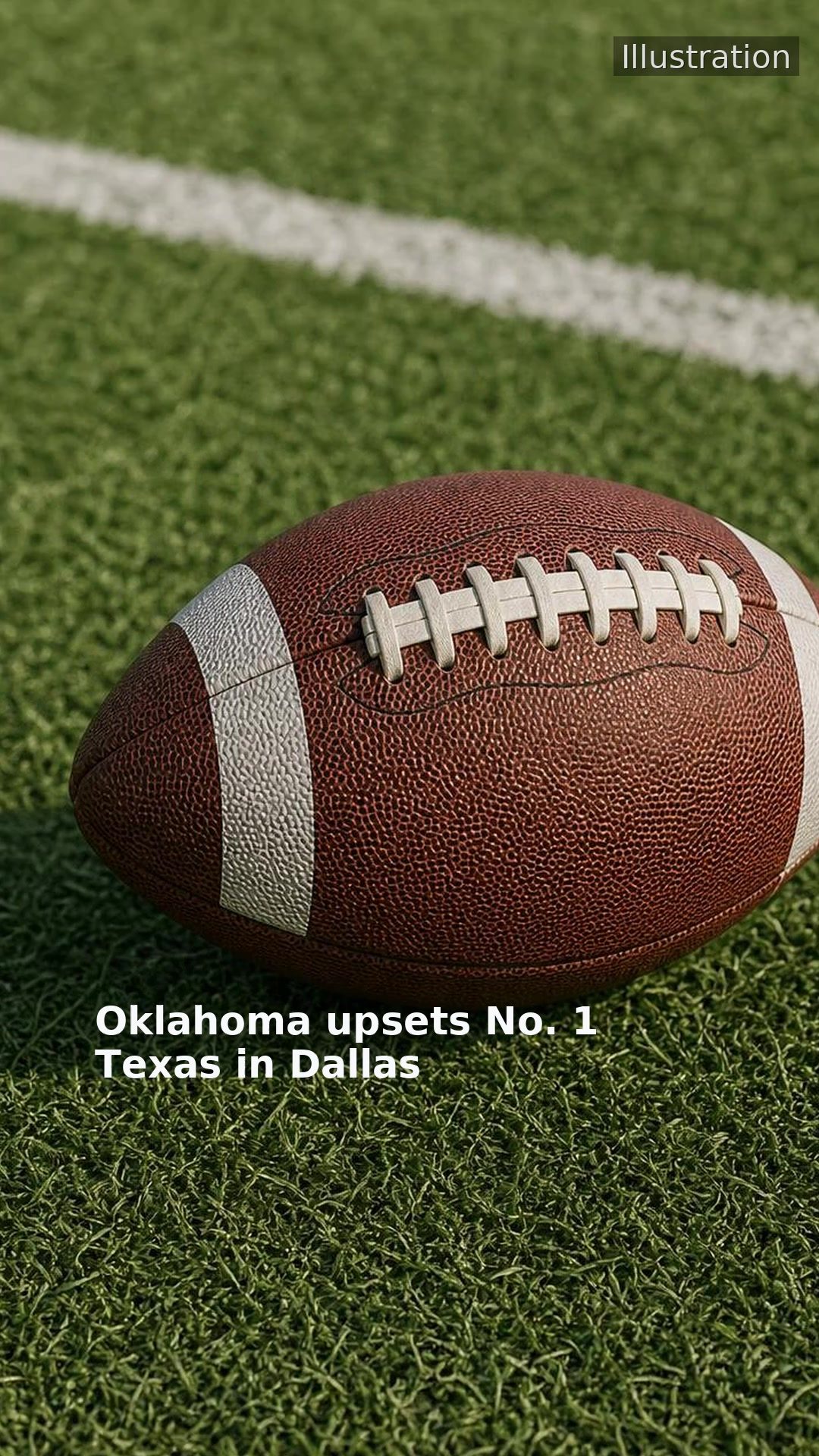 Oklahoma upsets No. 1 Texas in Dallas