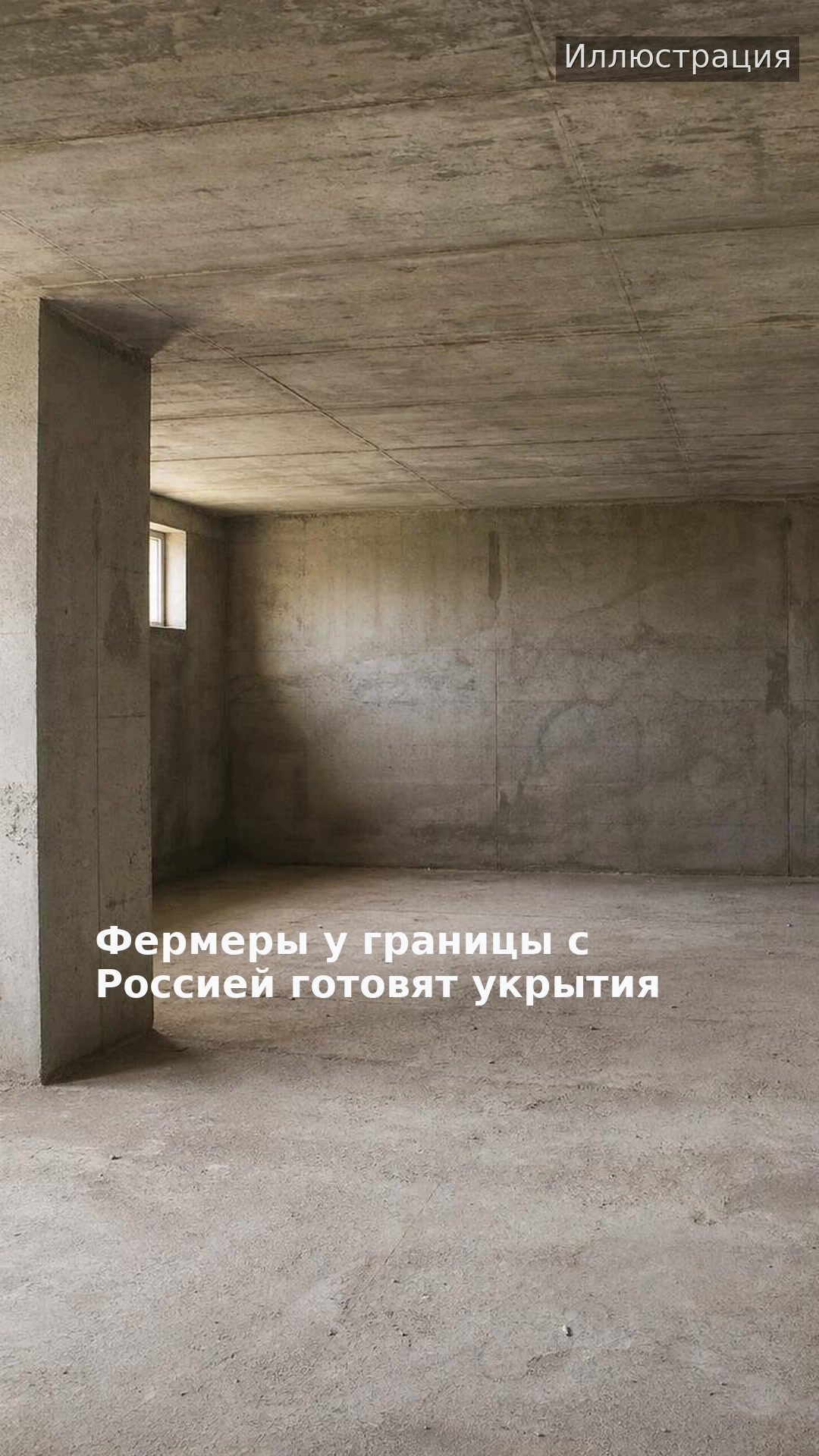 Фермеры у границы с Россией готовят укрытия