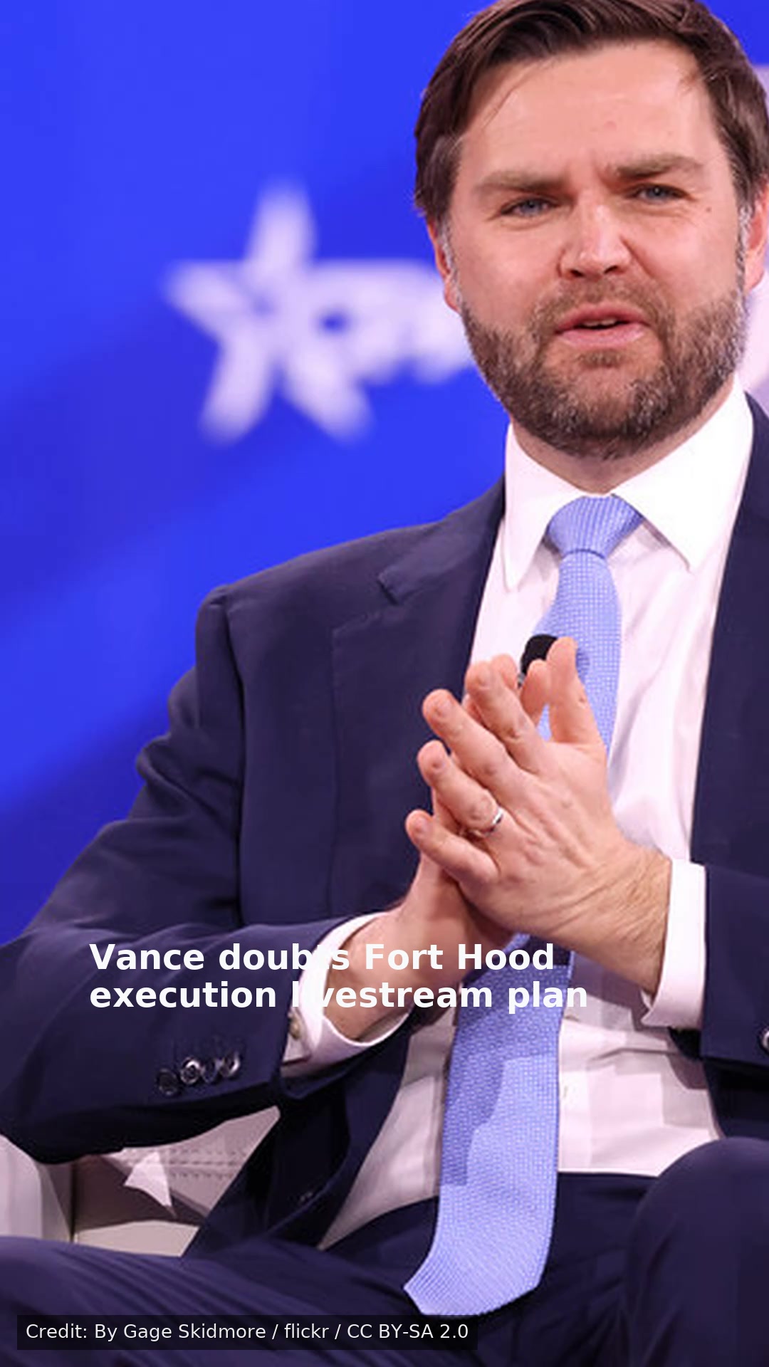 Vance doubts Fort Hood execution livestream plan