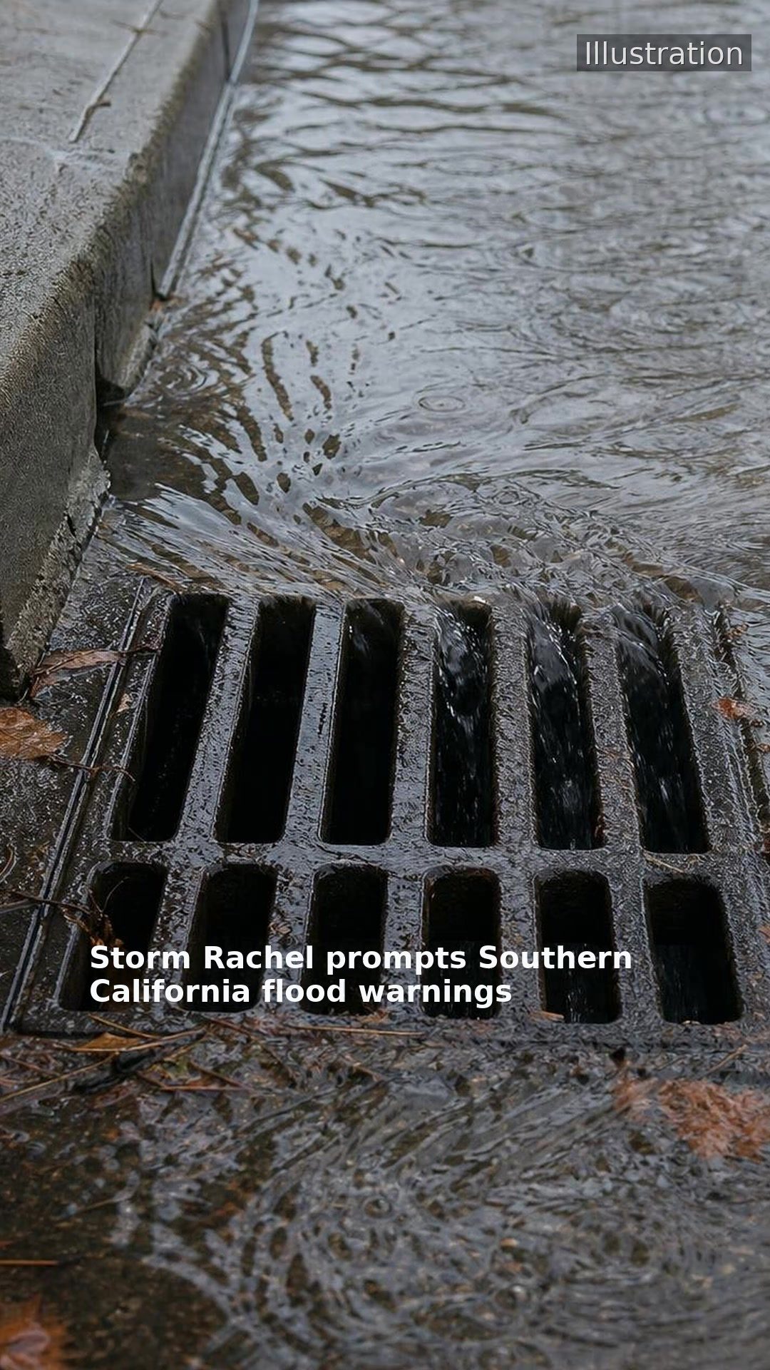Storm Rachel prompts Southern California flood warnings