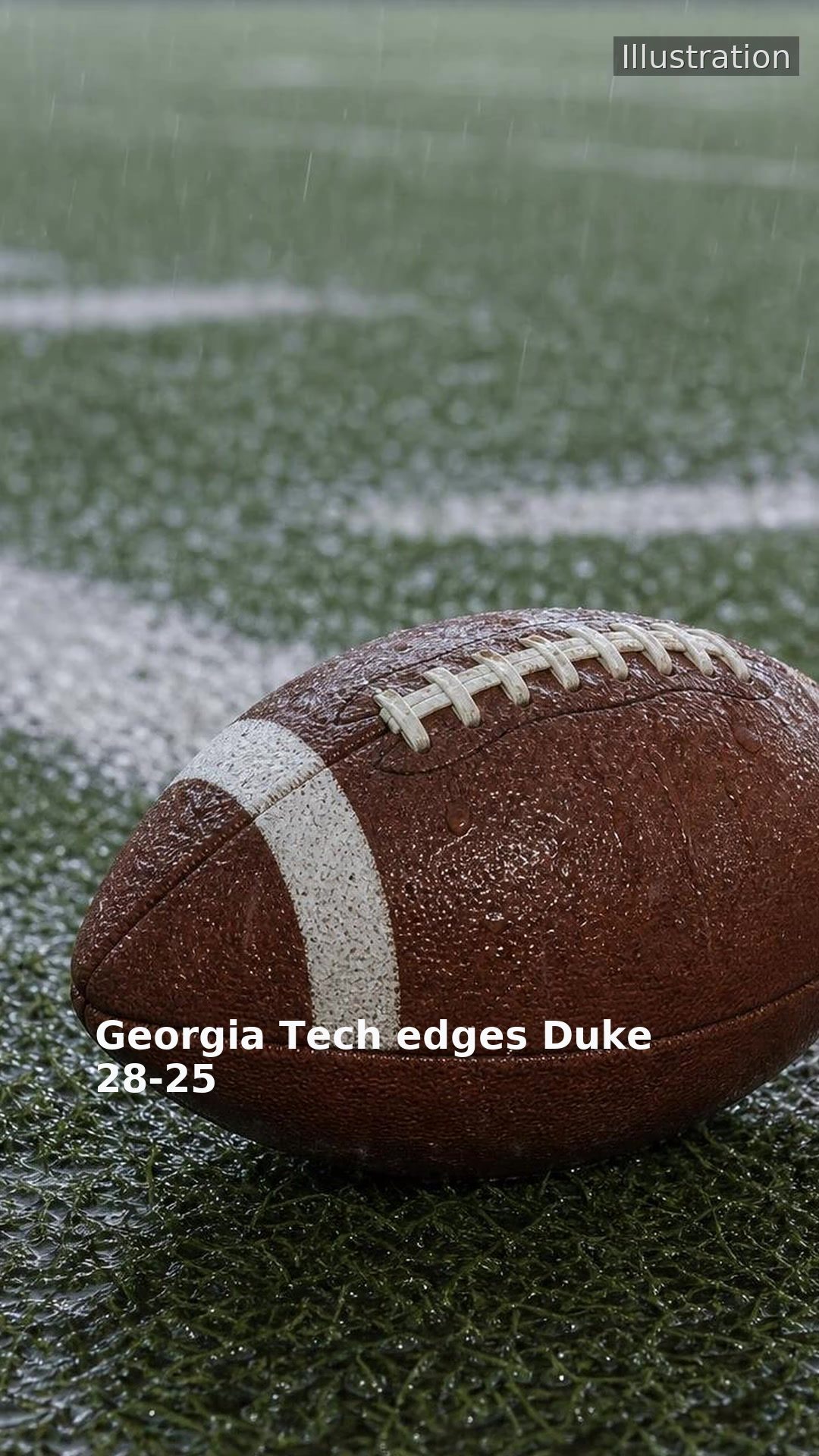 Georgia Tech edges Duke 28-25
