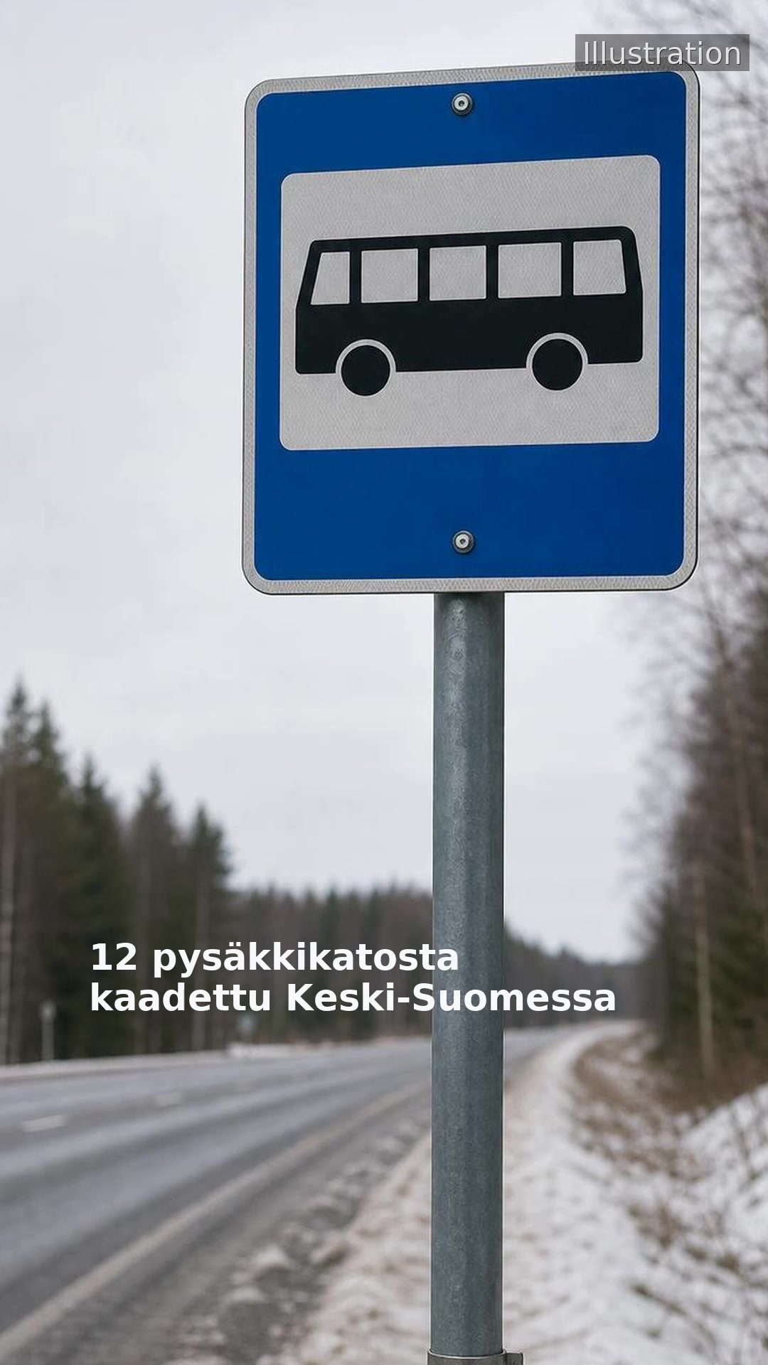 12 pysäkkikatosta kaadettu Keski-Suomessa