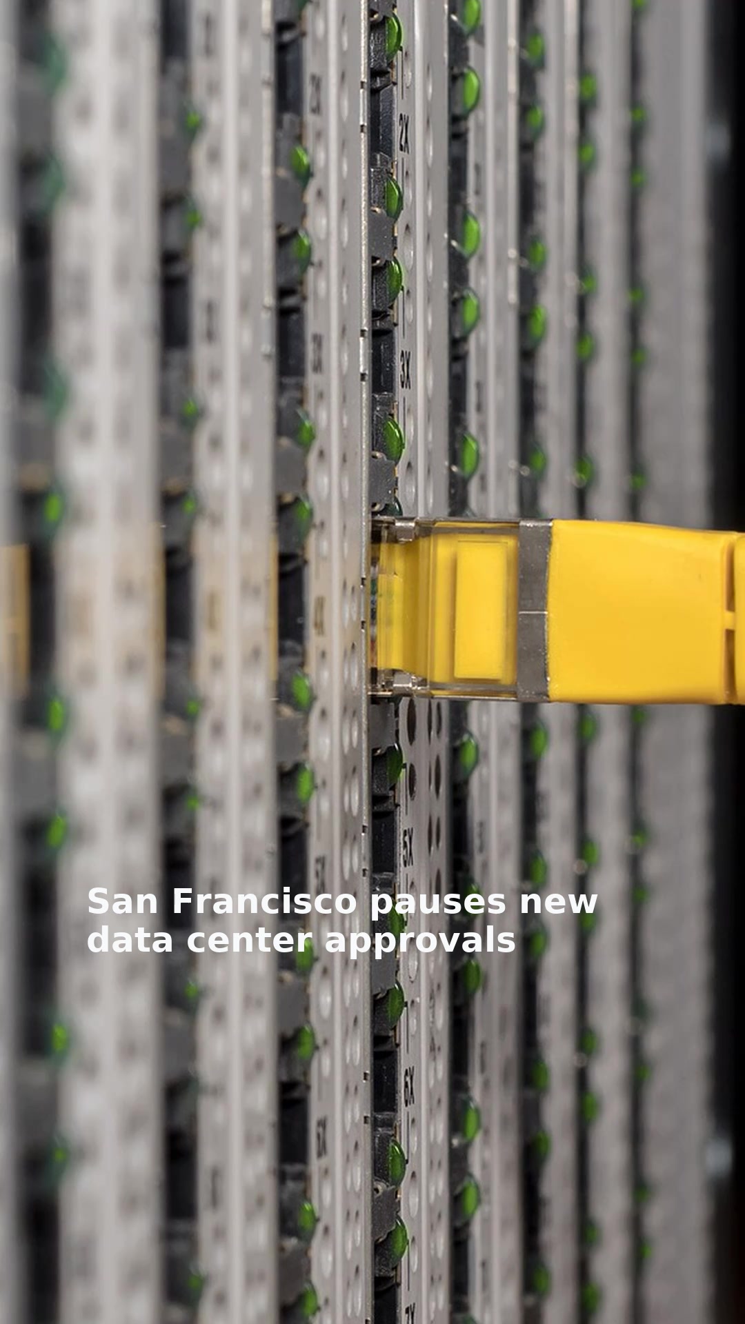 San Francisco pauses new data center approvals