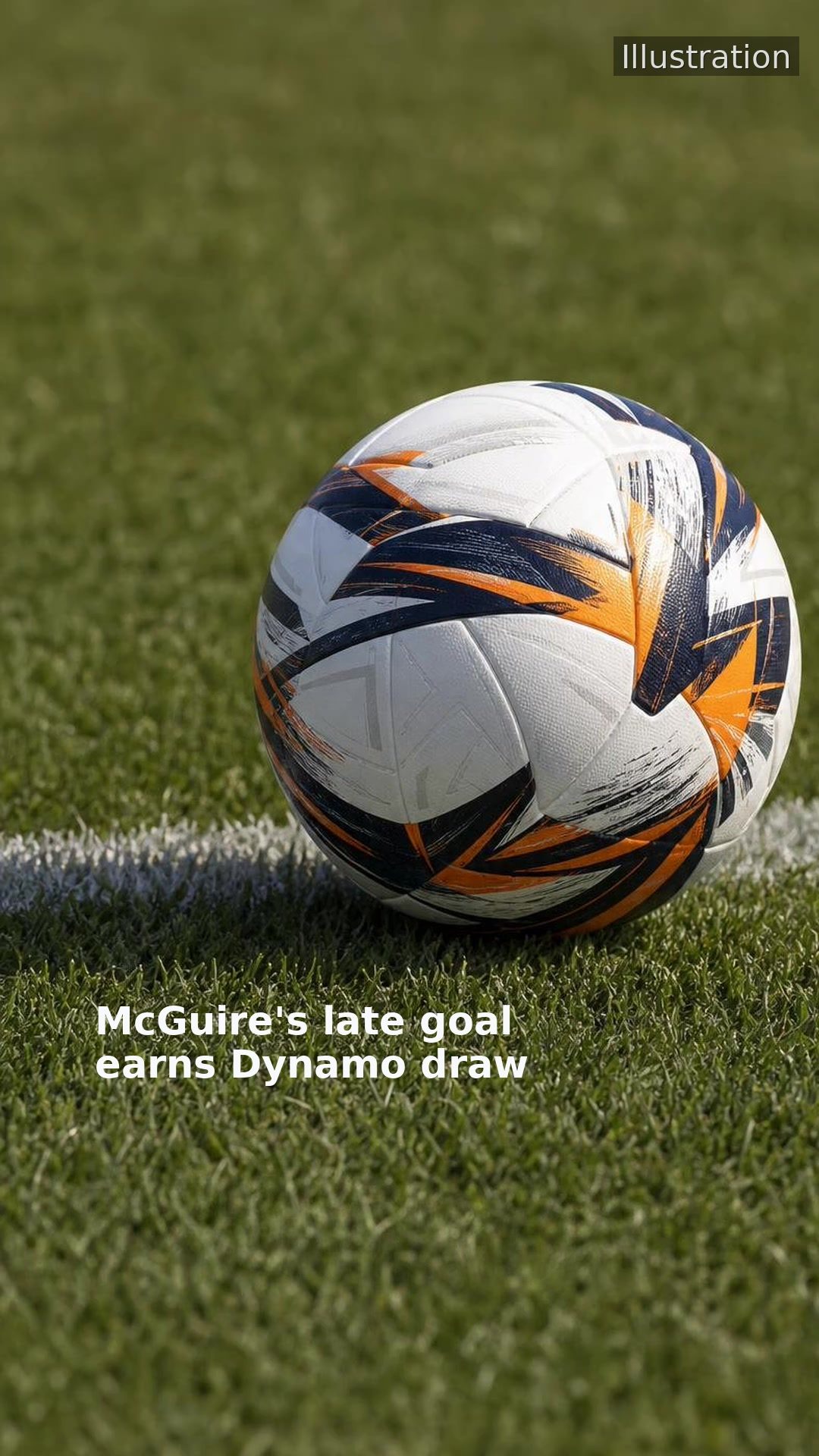 McGuire's late goal earns Dynamo draw