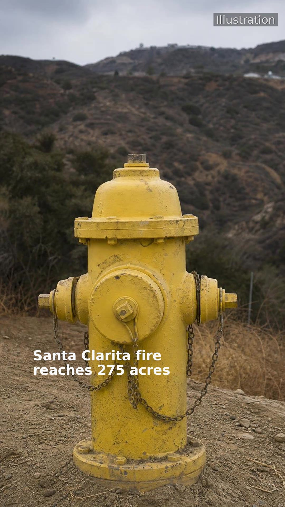 Santa Clarita fire reaches 275 acres
