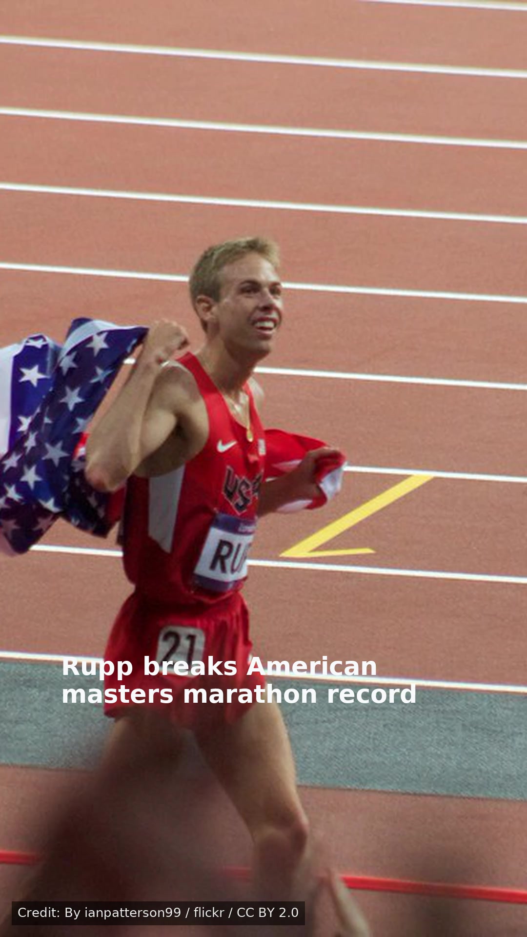 Rupp breaks American masters marathon record