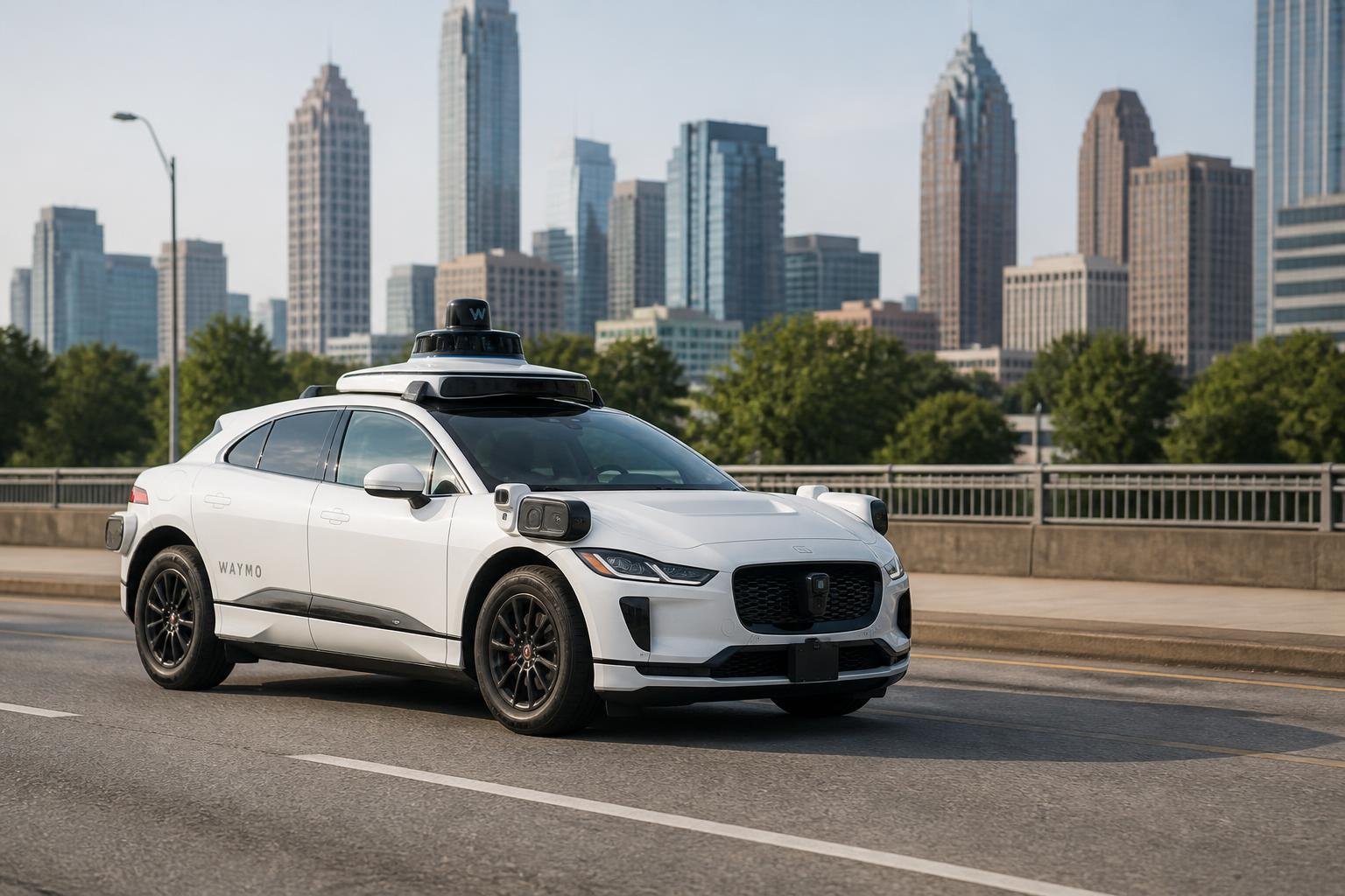 Waymo says its data show lower robotaxi injury crash rates in Atlanta