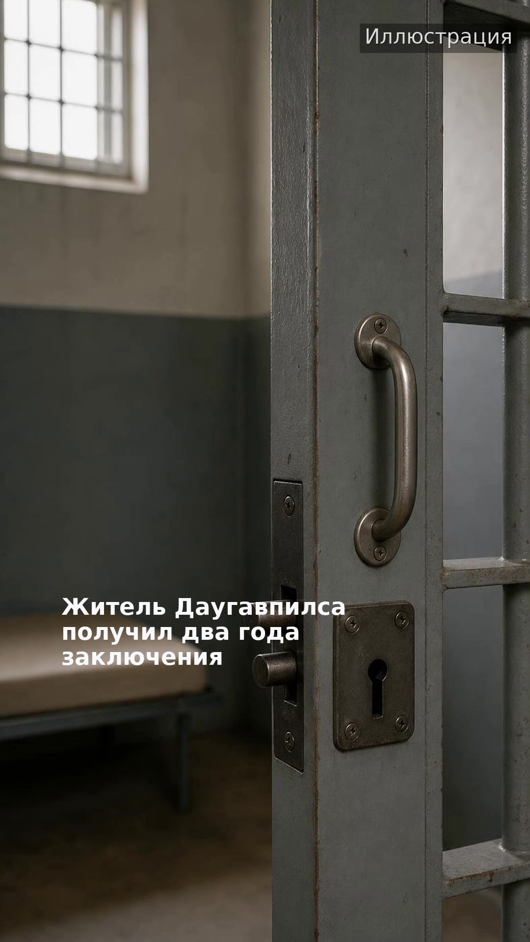 Житель Даугавпилса получил два года заключения