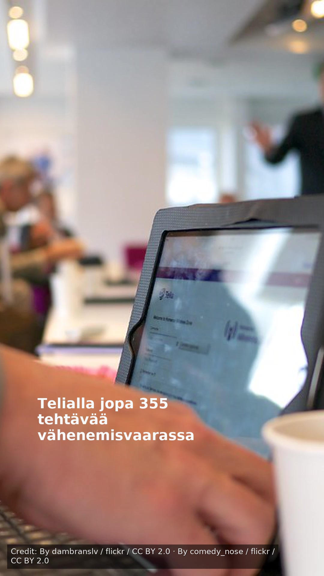 Telialla jopa 355 tehtävää vähenemisvaarassa