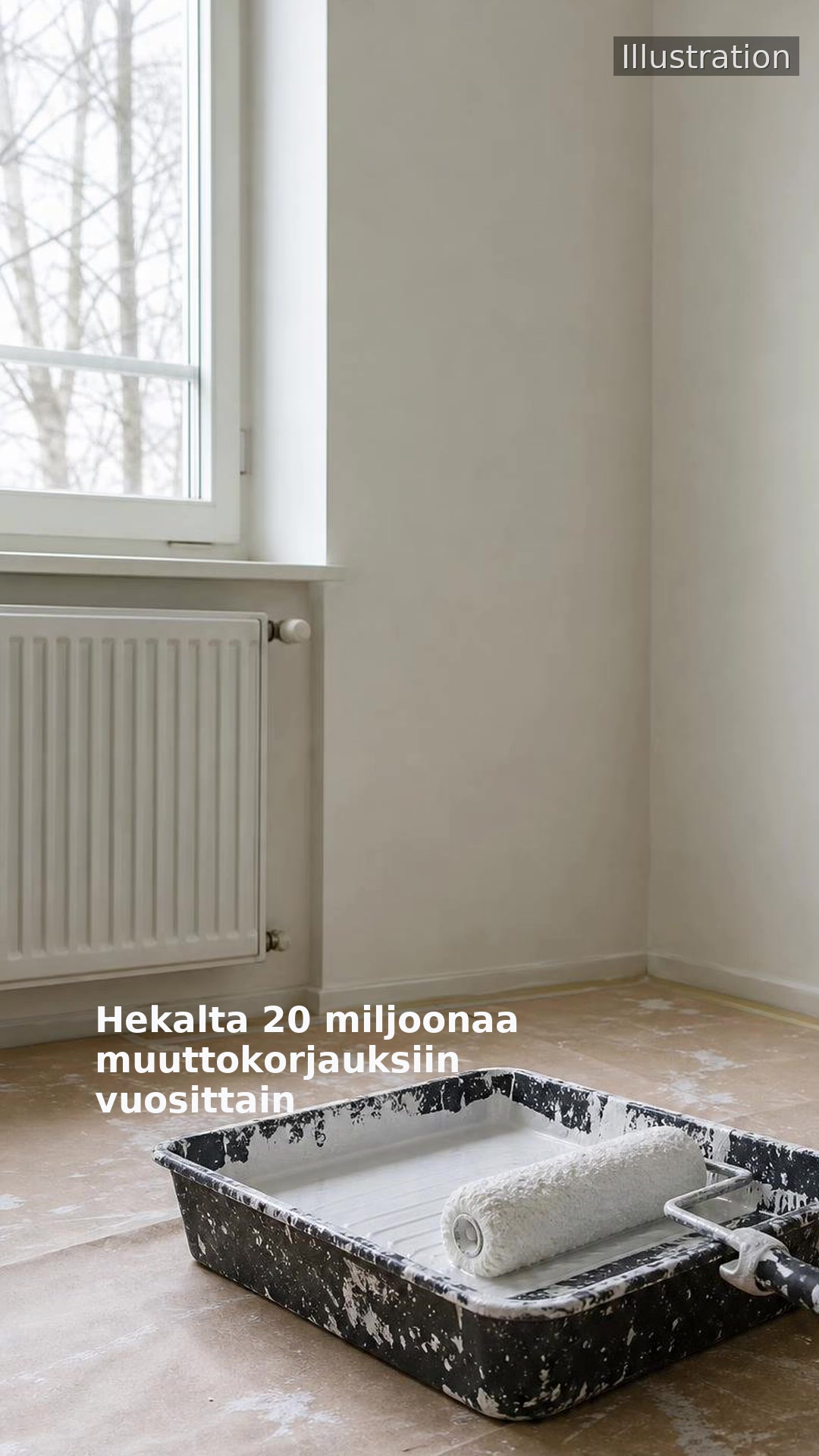 Hekalta 20 miljoonaa muuttokorjauksiin vuosittain