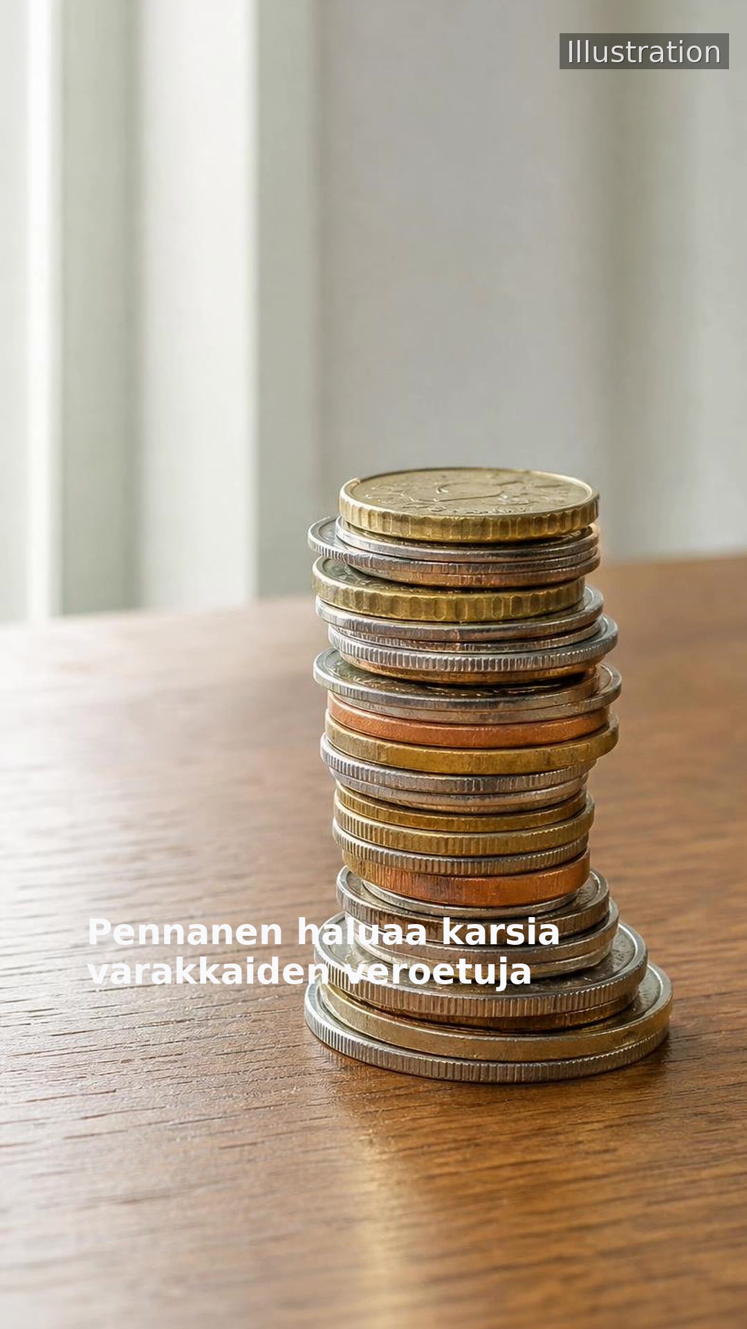 Pennanen haluaa karsia varakkaiden veroetuja