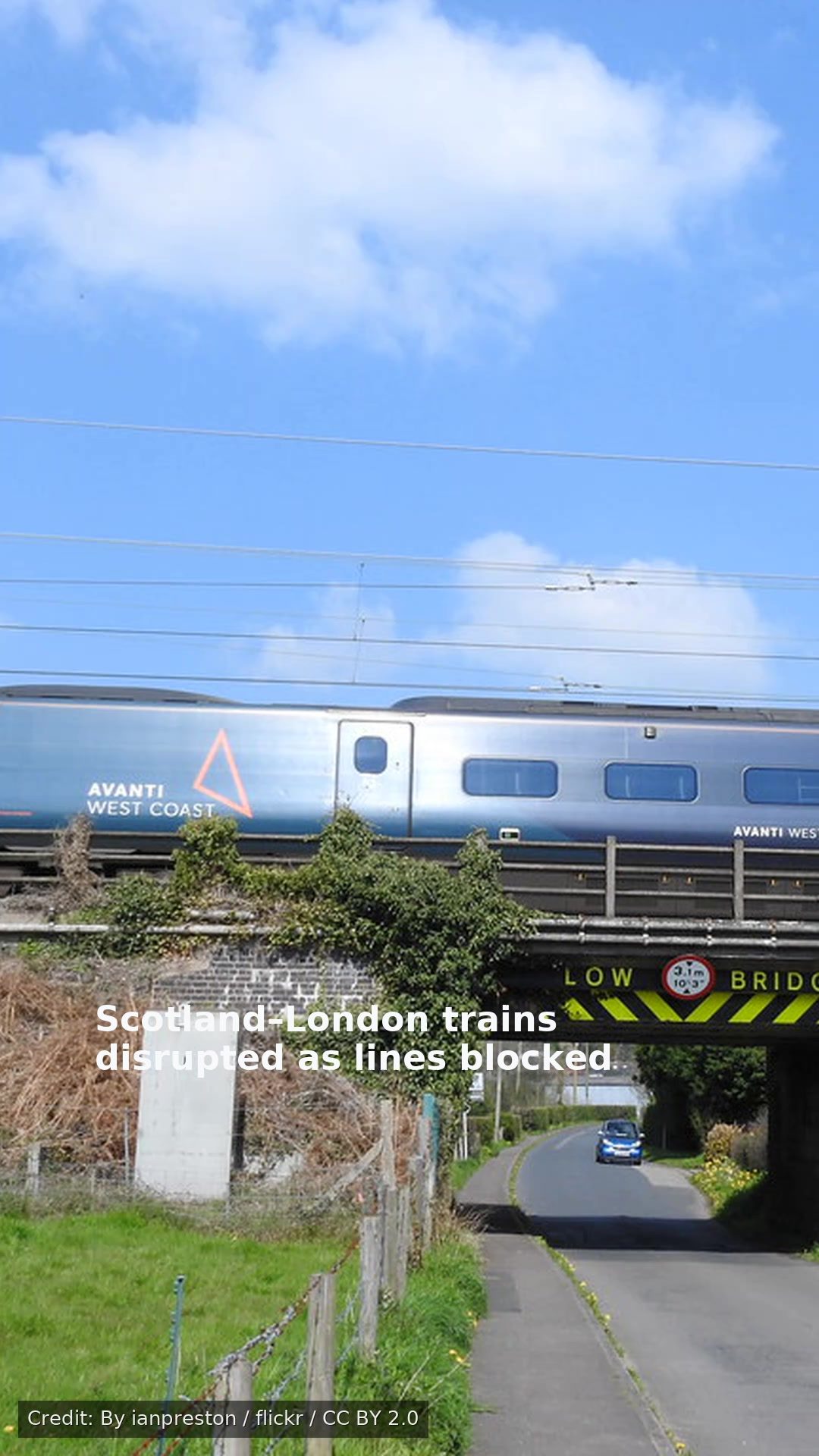 Scotland–London trains disrupted as lines blocked