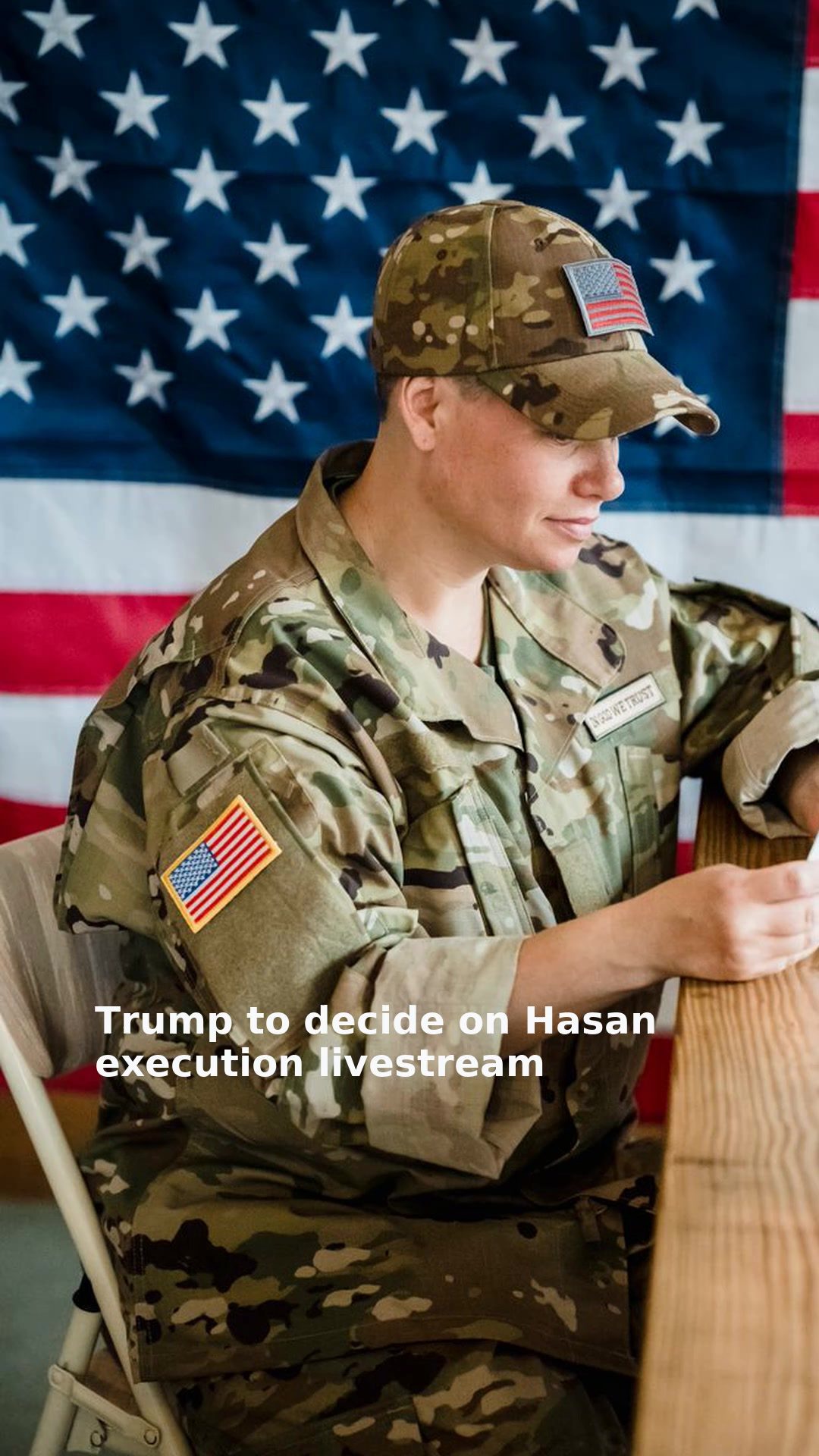 Trump to decide on Hasan execution livestream
