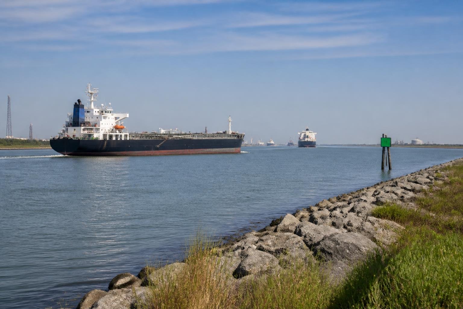 Port Houston completes its sections of ship channel expansion Port Houston completes its sections of ship channel expansion