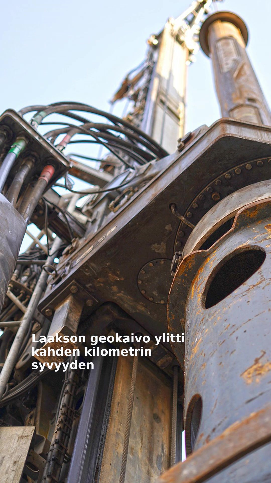 Laakson geokaivo ylitti kahden kilometrin syvyyden