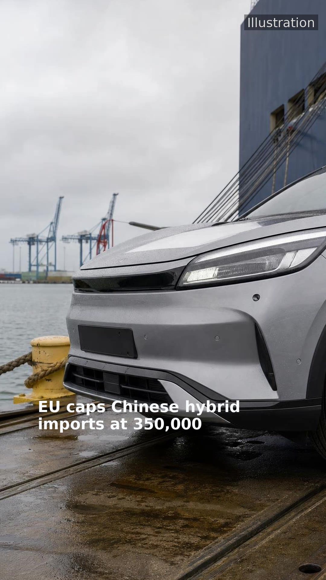 EU caps Chinese hybrid imports at 350,000