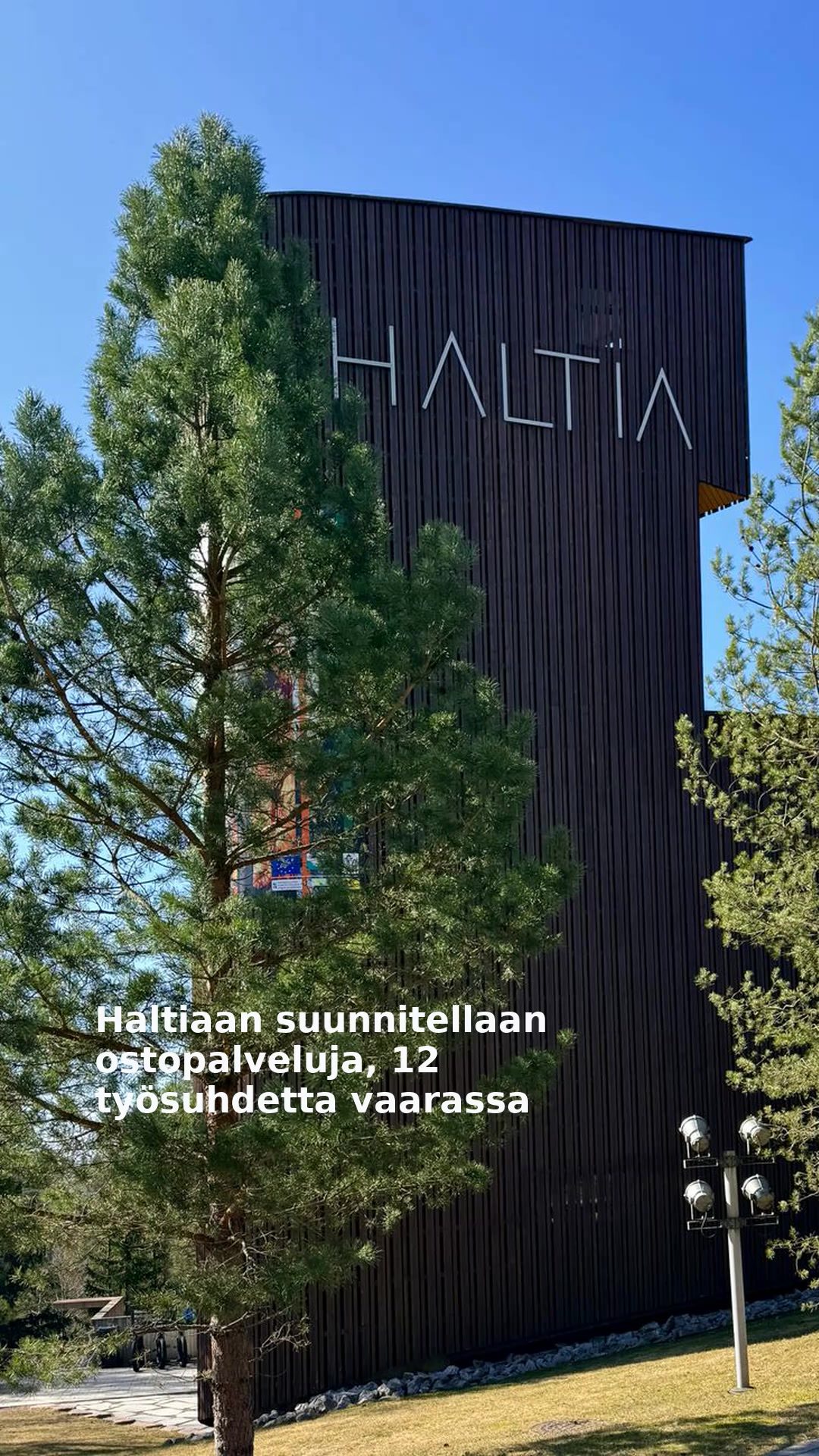 Haltiaan suunnitellaan ostopalveluja, 12 työsuhdetta vaarassa