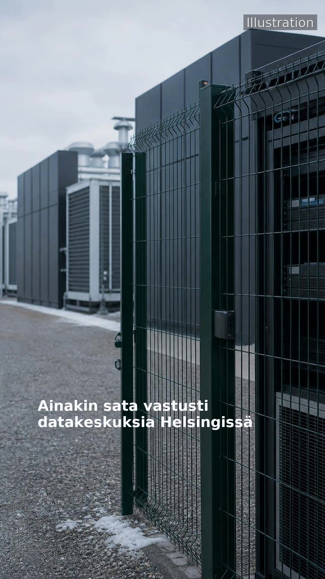 Ainakin sata vastusti datakeskuksia Helsingissä