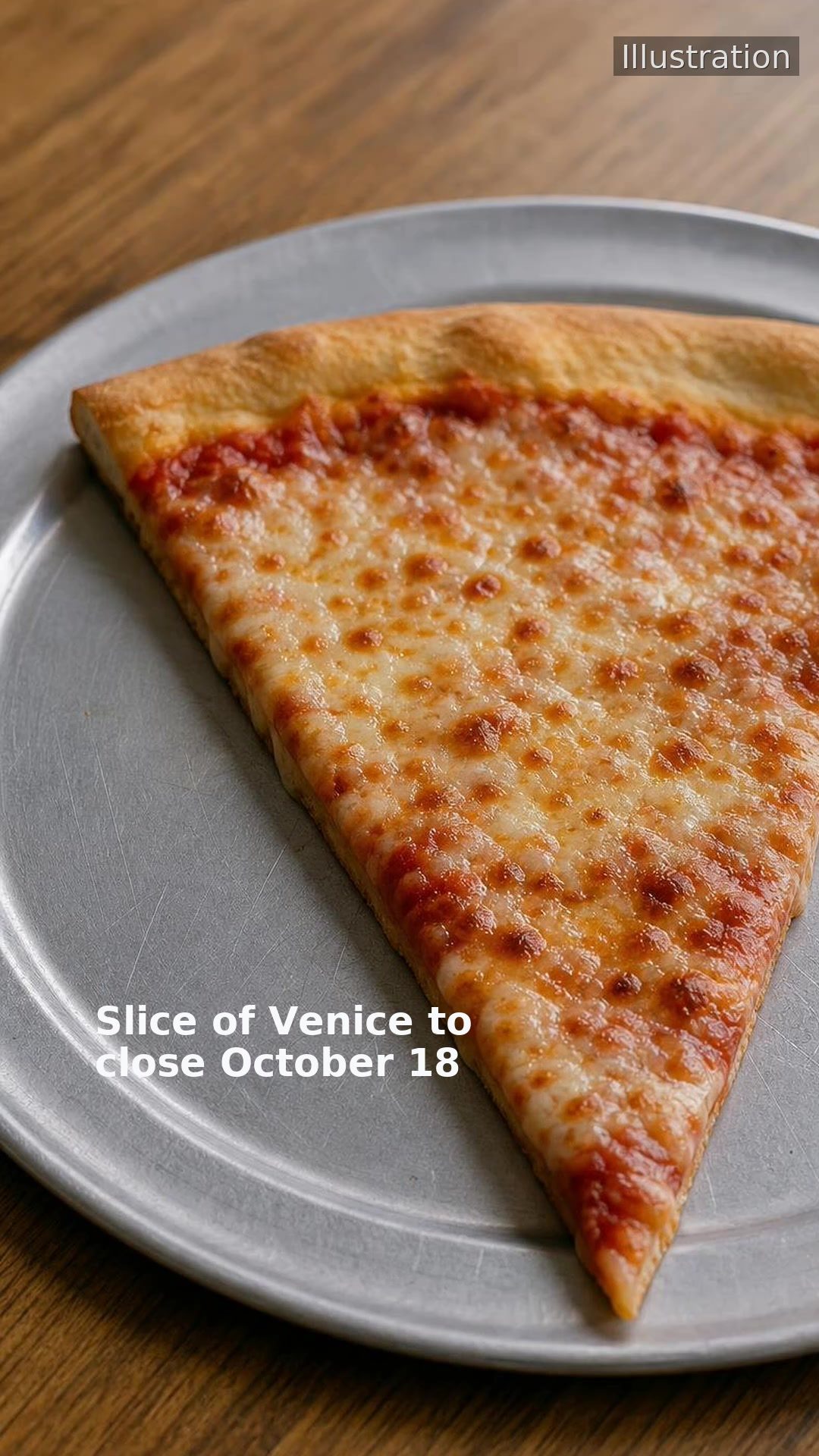 Slice of Venice to close October 18