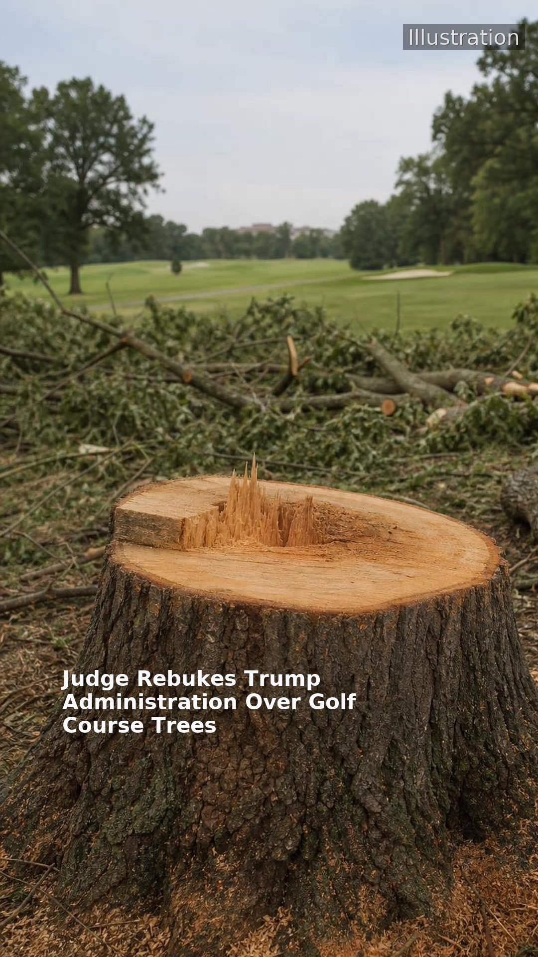 Judge Rebukes Trump Administration Over Golf Course Trees