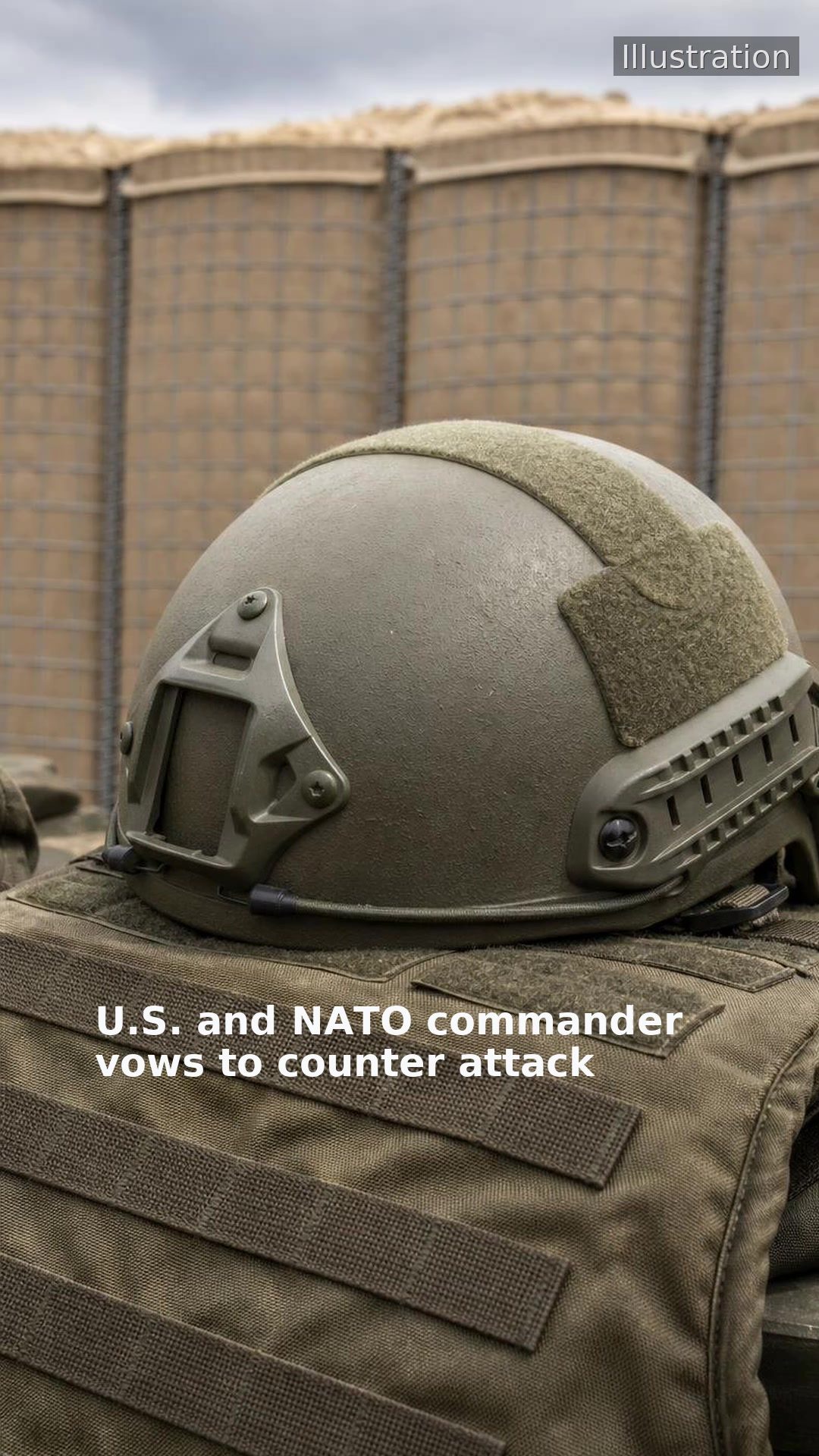 U.S. and NATO commander vows to counter attack