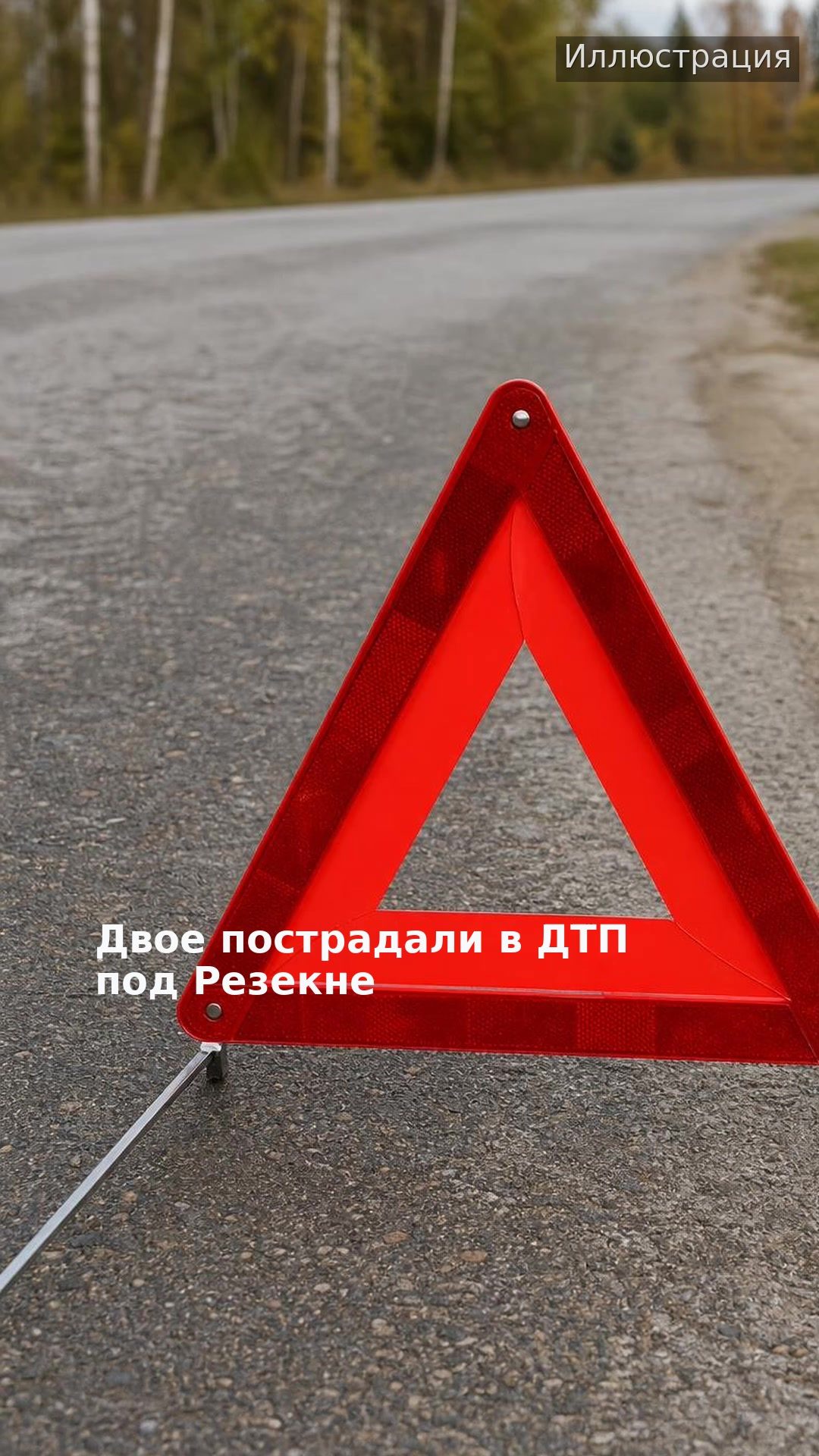 Двое пострадали в ДТП под Резекне