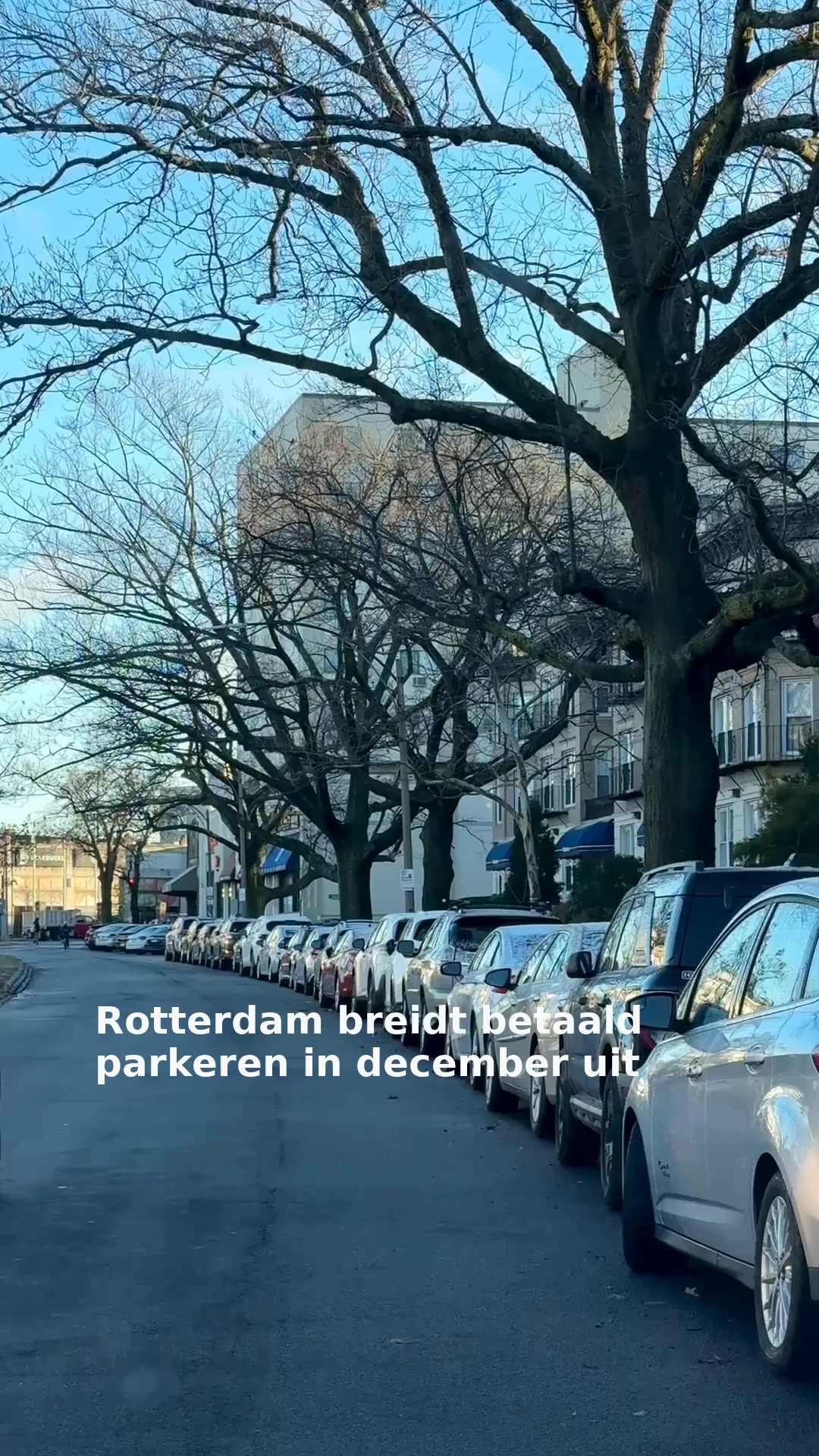 Rotterdam breidt betaald parkeren in december uit
