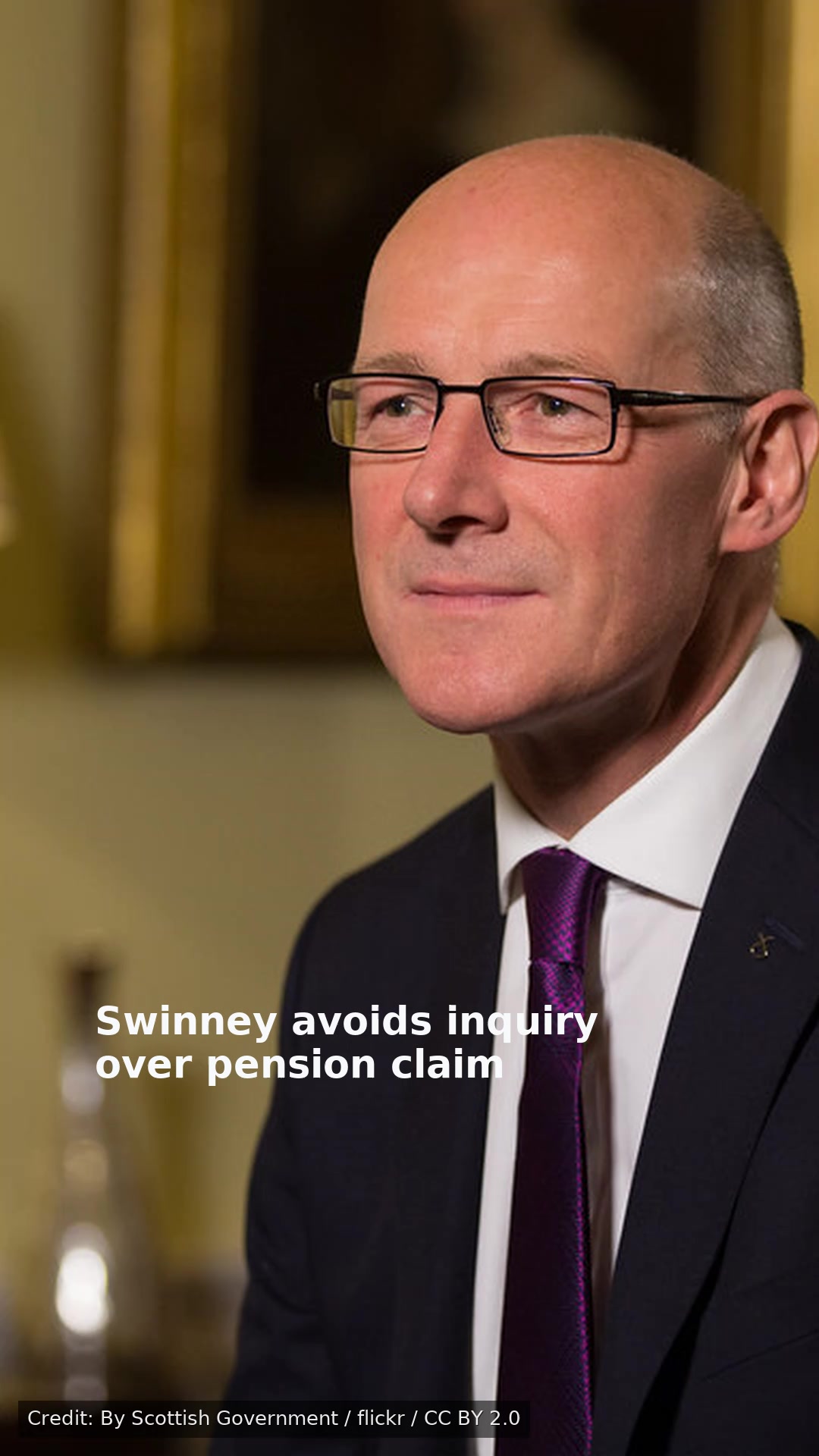 Swinney avoids inquiry over pension claim