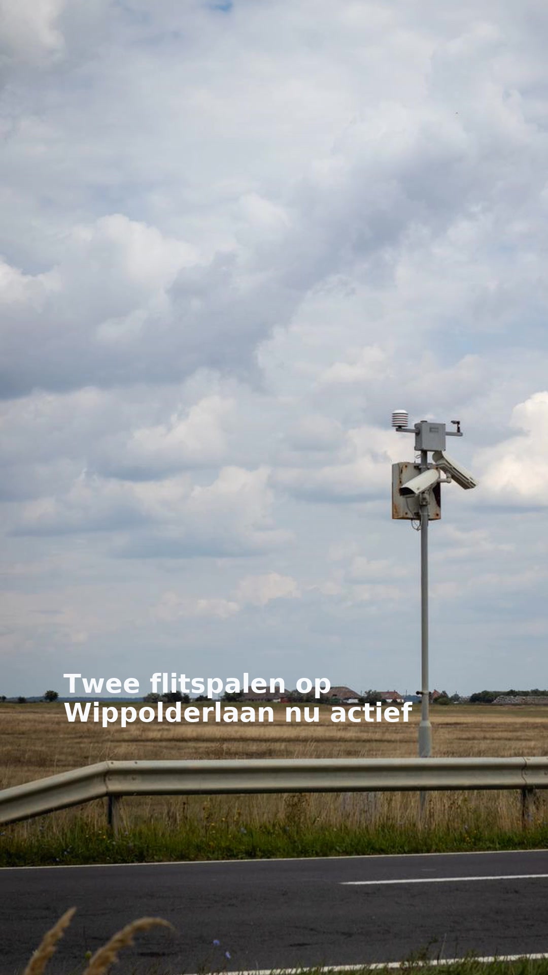 Twee flitspalen op Wippolderlaan nu actief