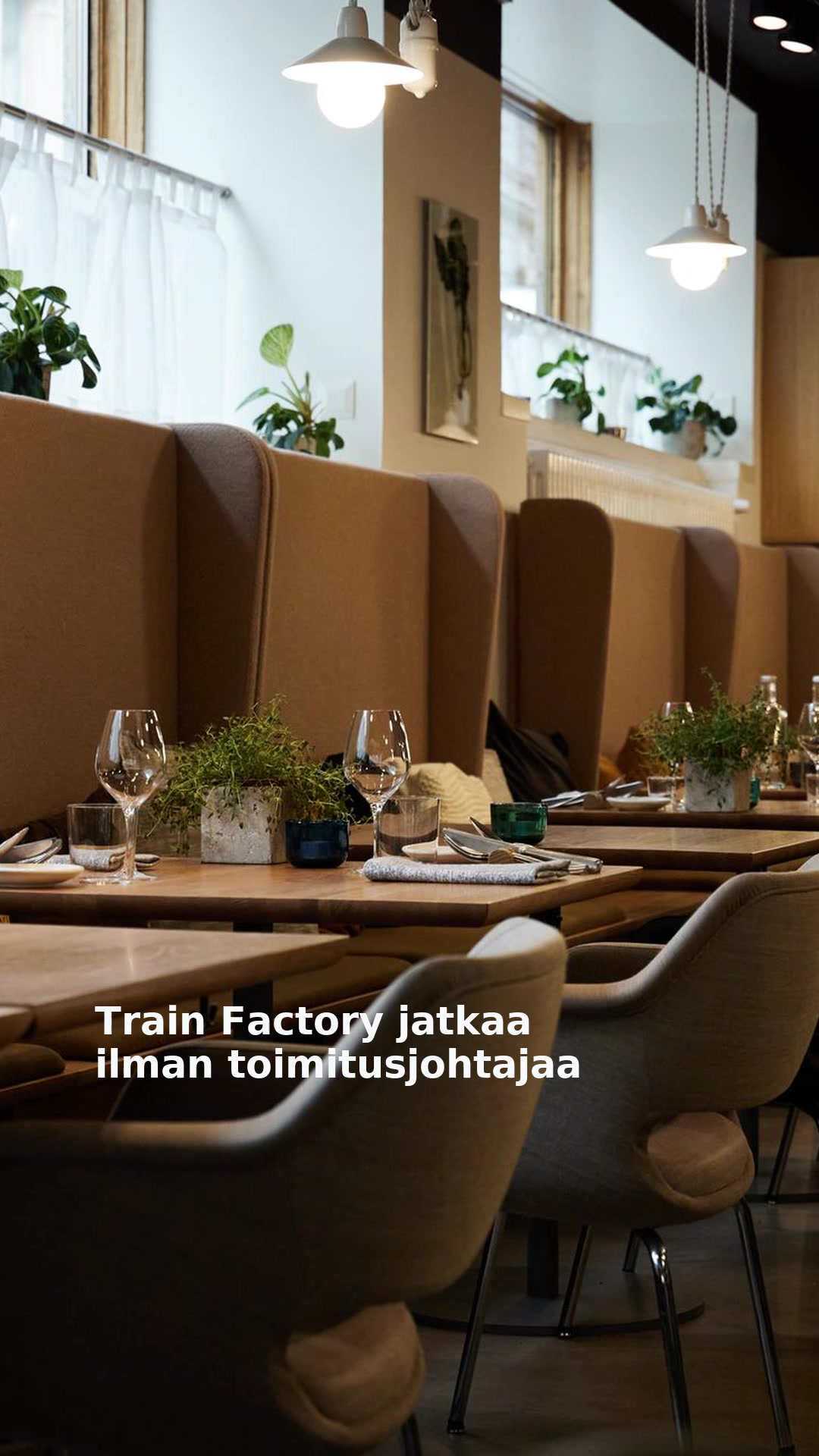Train Factory jatkaa ilman toimitusjohtajaa